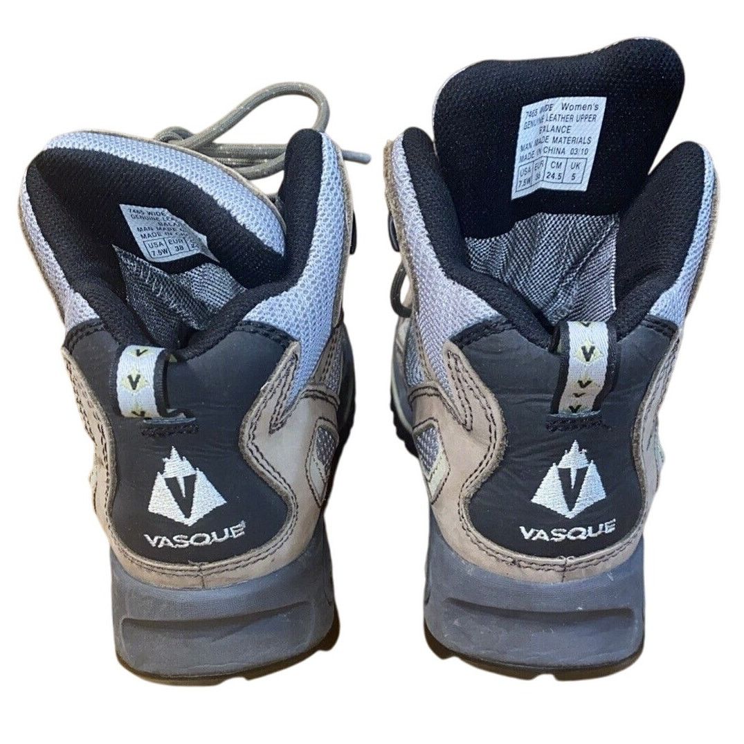 Vasque Vasque Hiking Boots Womens Size 7.5W US Brown Nubuck Vibram Size US 7.5 / IT 37.5 - 3 Thumbnail