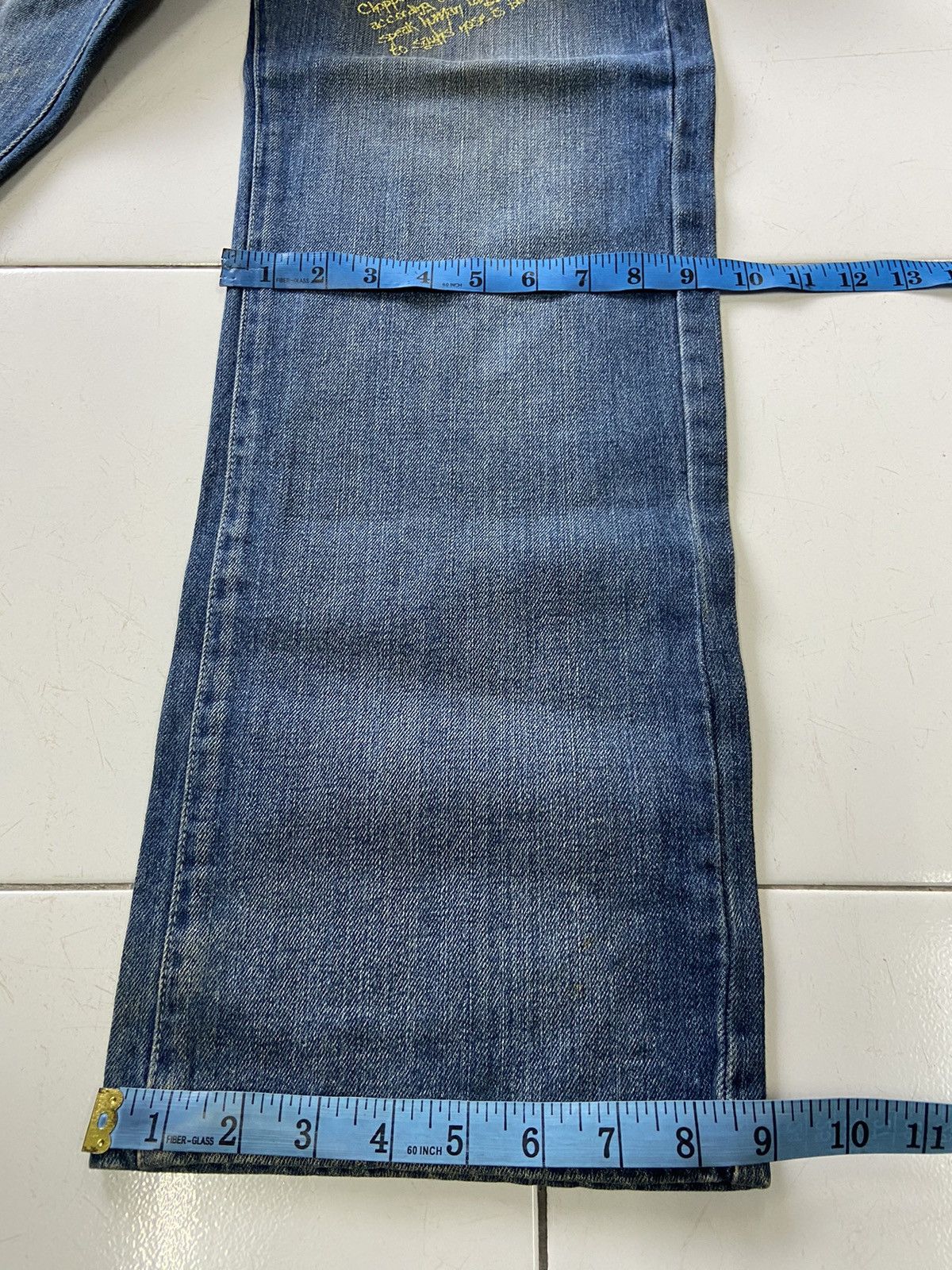 Anime VINTAGE ONE PIECE TONY CHOPPER OFFICIAL DENIM JEANS Size US 32 / EU 48 - 13 Thumbnail