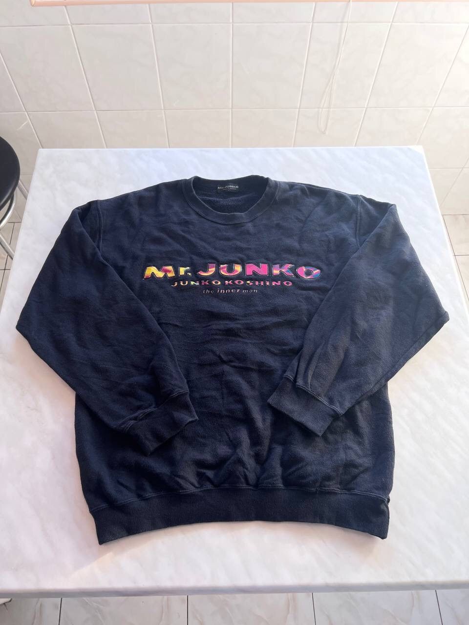 Japanese Brand × Junko Shimada Mr.Junko Japanese Brand Chameleon Big Logo Sweatshirt Y2K Size US M / EU 48-50 / 2 - 2 Thumbnail