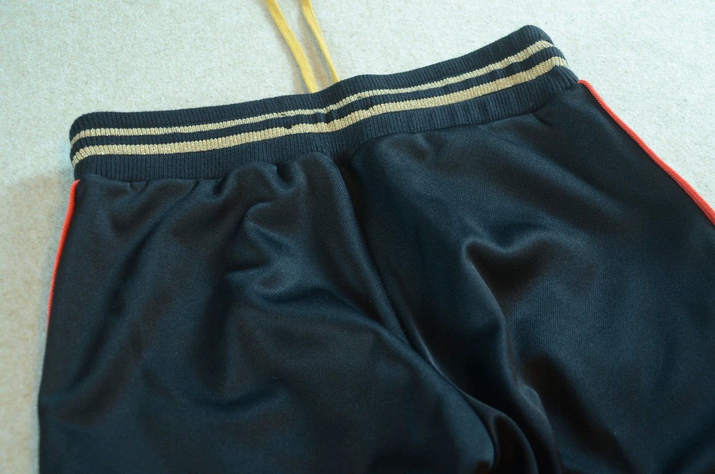 Amiri Amiri Lovers Black Crystal Sweatpants Size US 29 - 2 Thumbnail