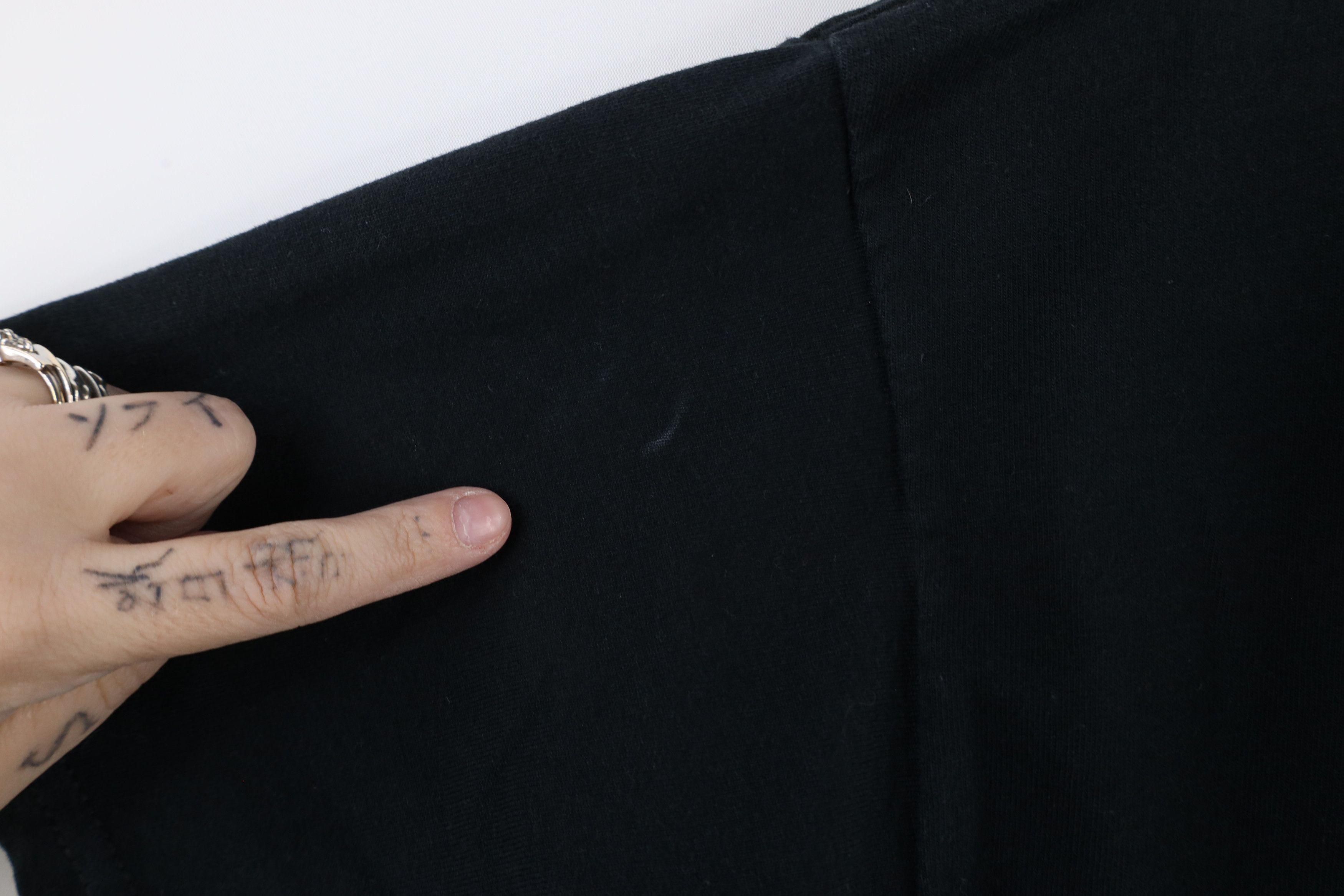 Vintage Vintage 90s Streetwear Blank Heavyweight T-Shirt Black Size US M / EU 48-50 / 2 - 4 Thumbnail