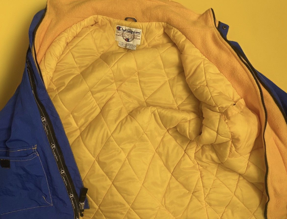 Champion UCLA BRUINS CHAMPION JACKET FLEECE BLUE GOLD ZIP XL PARKA Size US XL / EU 56 / 4 - 5 Thumbnail