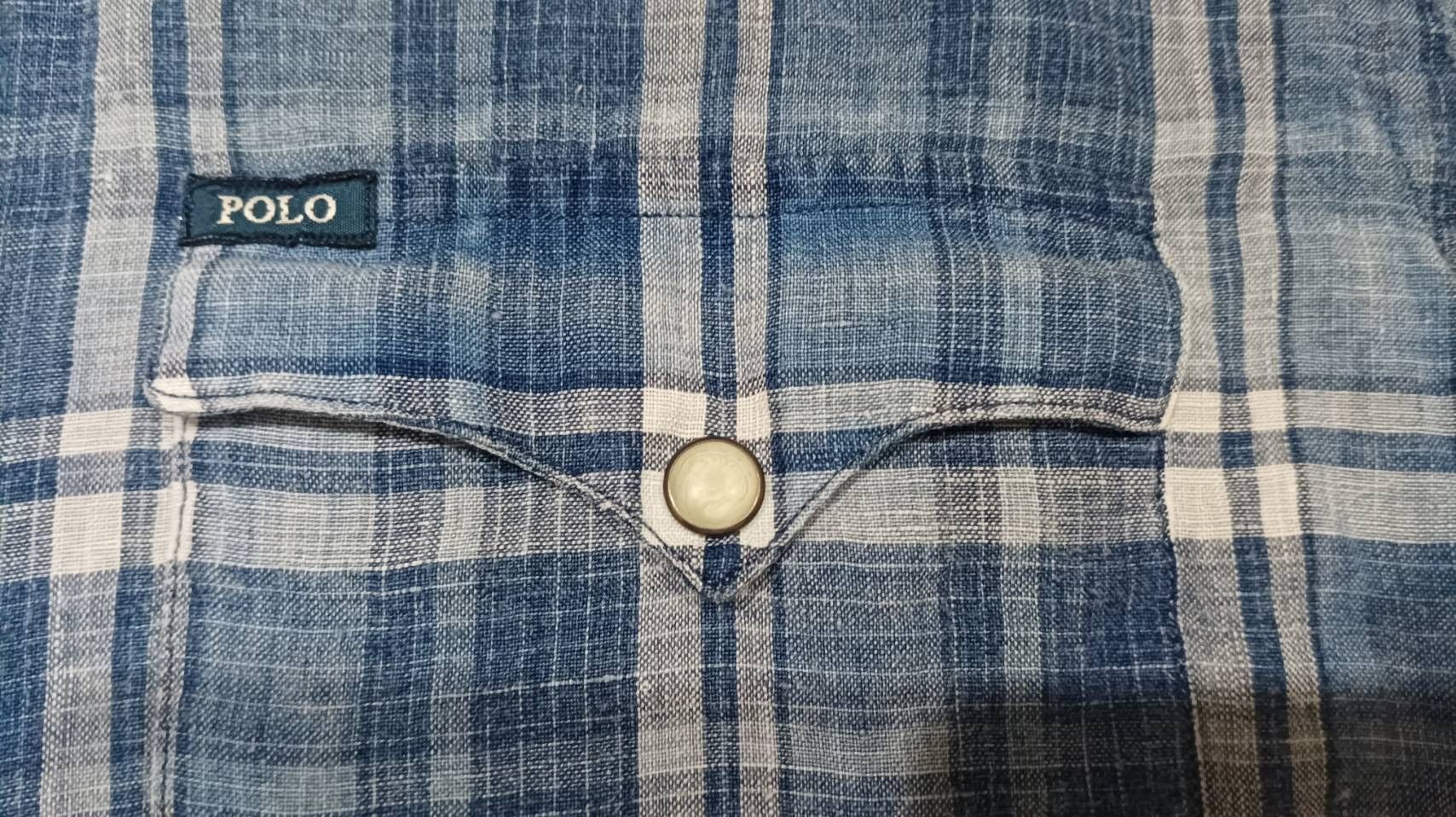 Polo Ralph Lauren × Ralph Lauren × Vintage Polo Ralph Lauren : Linen shirt Size US XL / EU 56 / 4 - 4 Thumbnail