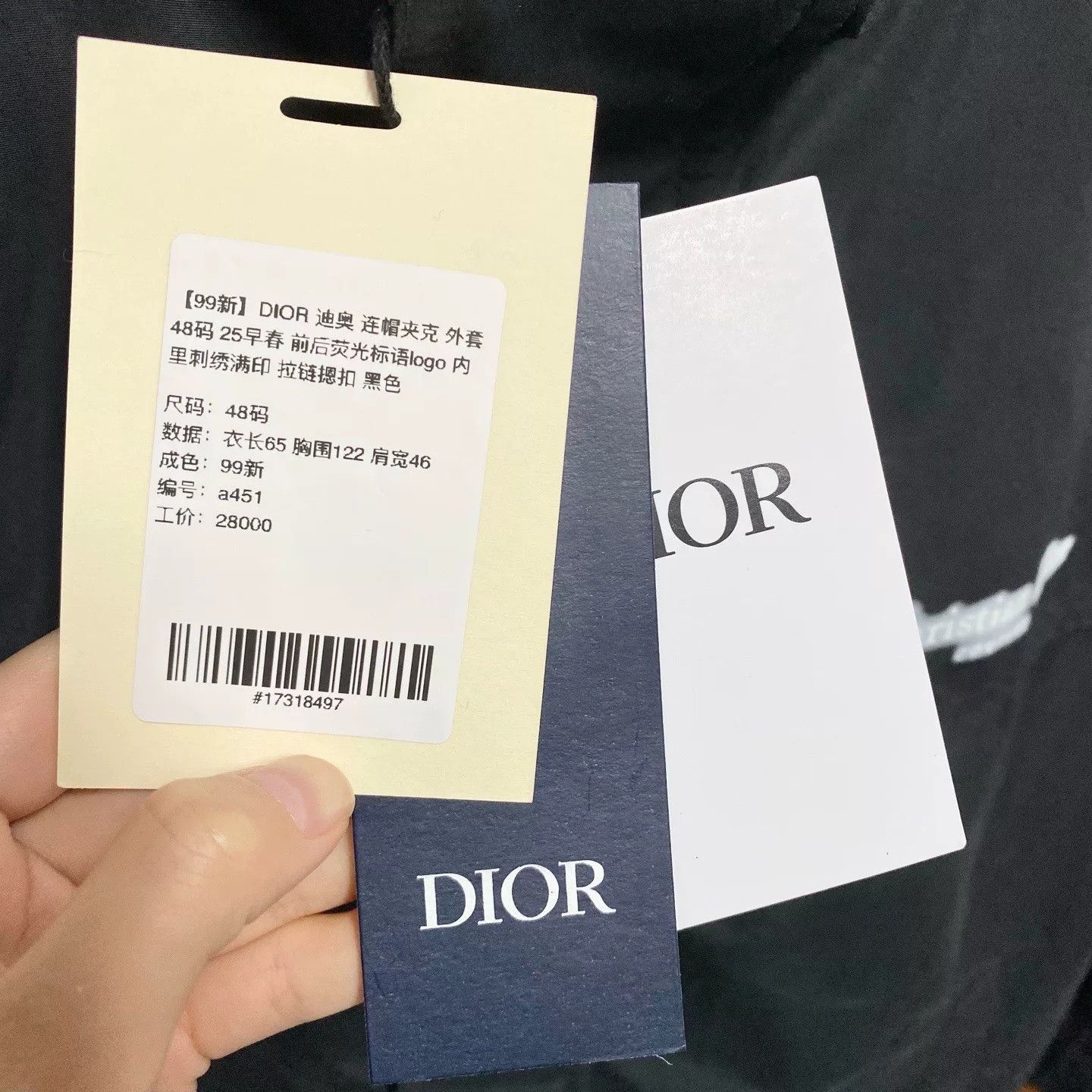 Dior DIOR Spring 25 Hooded Logo Jacket Size US M / EU 48-50 / 2 - 6 Thumbnail