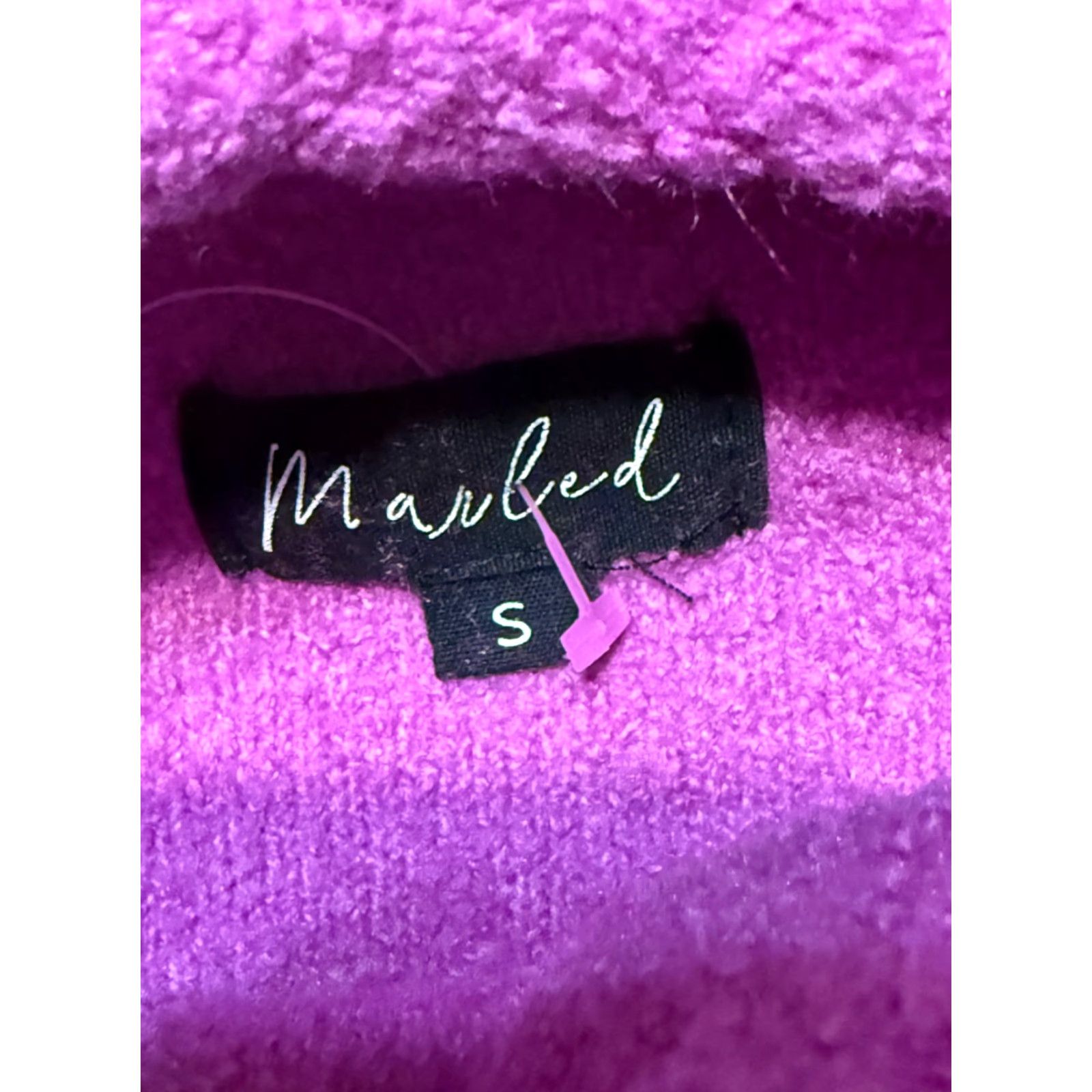Vintage VINTAGE Marled Sweater Women’s Small Purple Pullover Turtleneck Long Sleeve Size S / US 4 / IT 40 - 5 Thumbnail