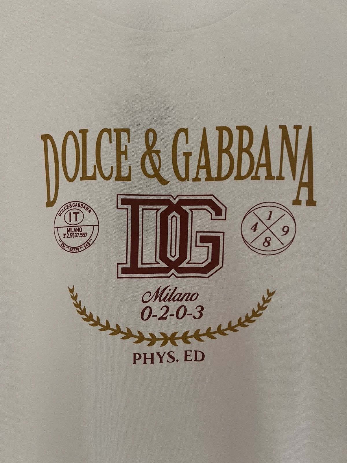 Dolce & Gabbana Dolce&cabana logo T-shirt white size 56 Size US XL / EU 56 / 4 - 2 Thumbnail