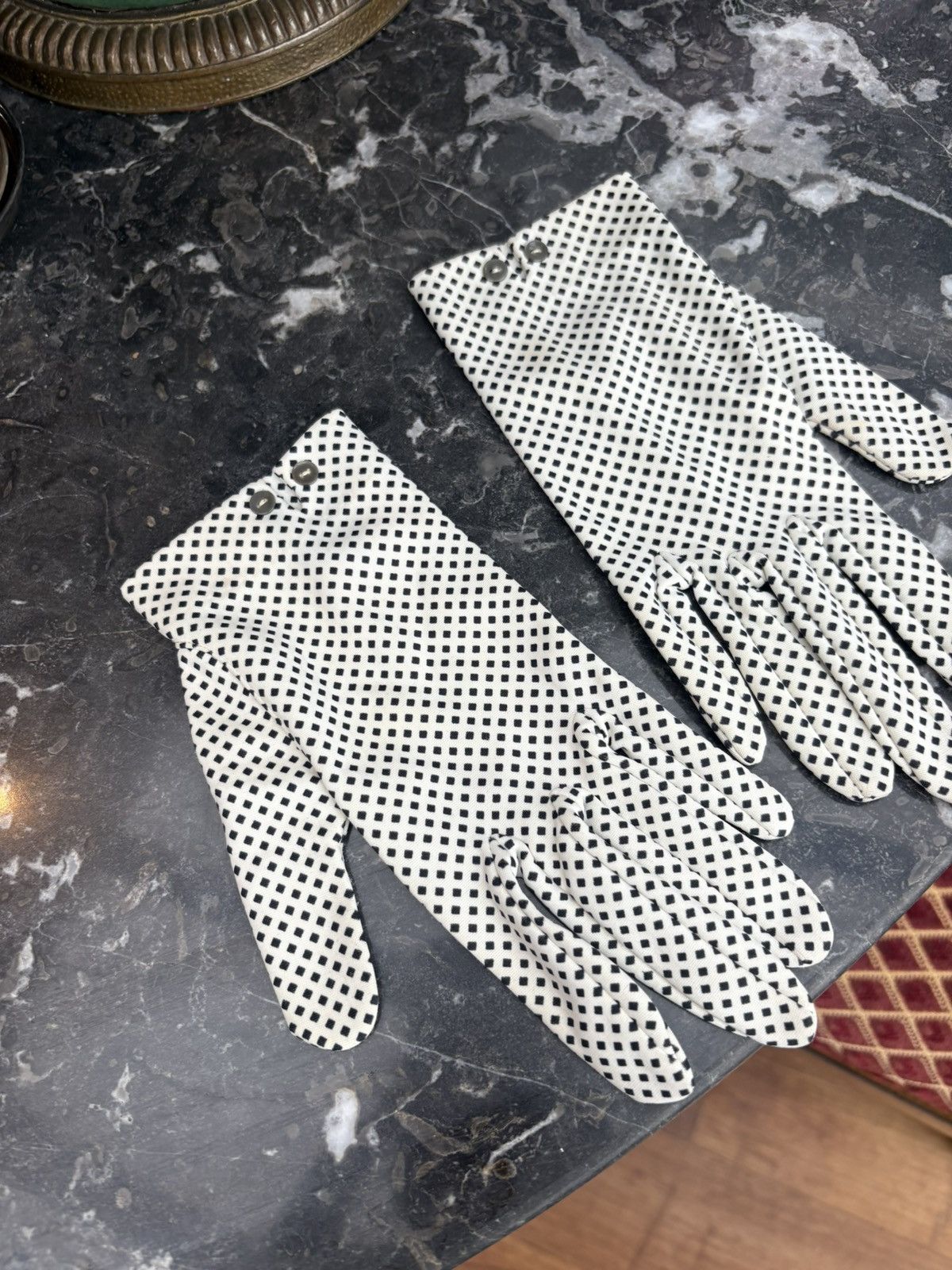 Vintage Vintage gloves Size ONE SIZE - 3 Thumbnail