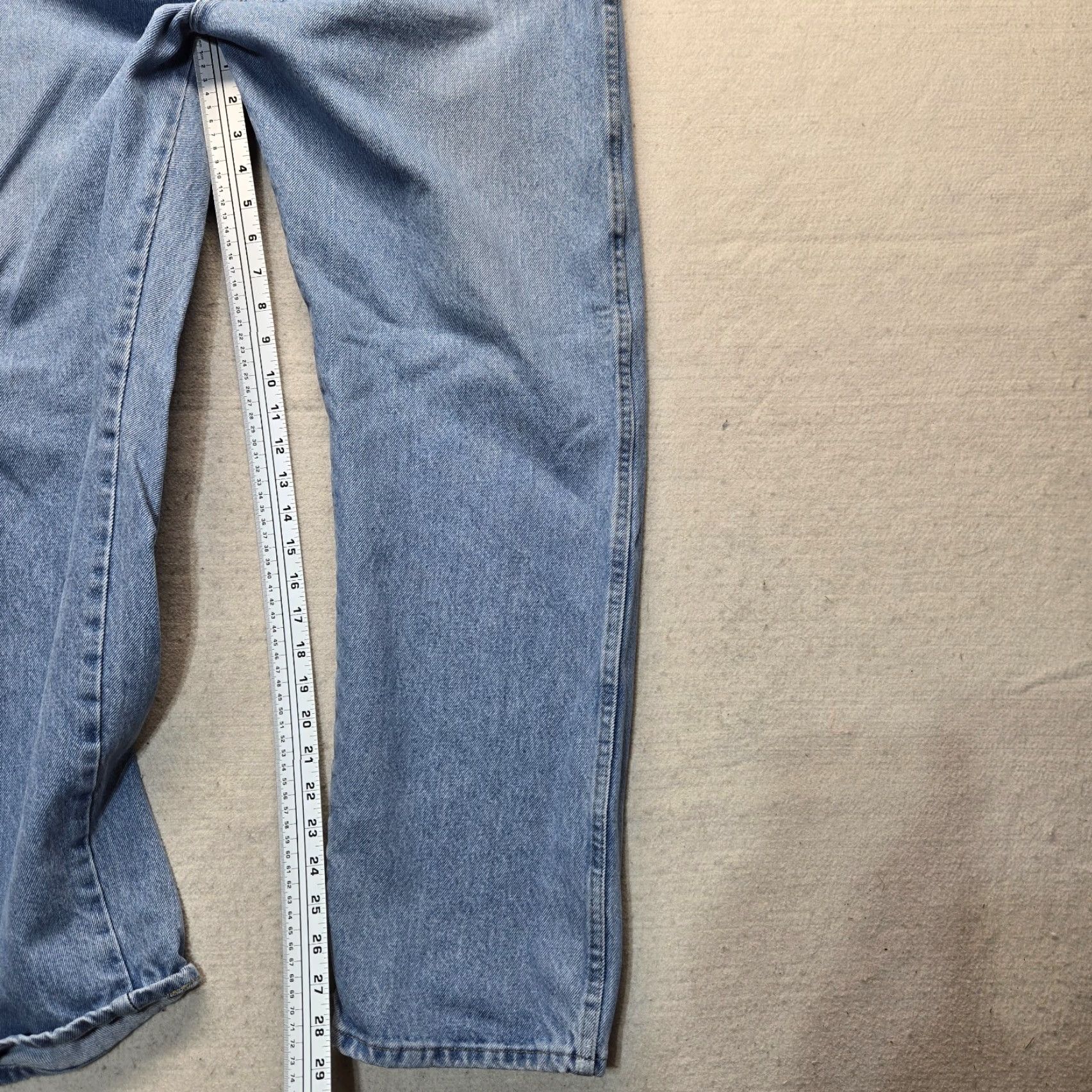 Wrangler Wrangler Jeans Blue Denim Jean Pants Straight Leg Adult Men's Size 40 x 30 Denim, 5-Pocket, Regular Fit, Blue Wrangler Brand Pants Mens Size US 40 / EU 56 - 6 Thumbnail