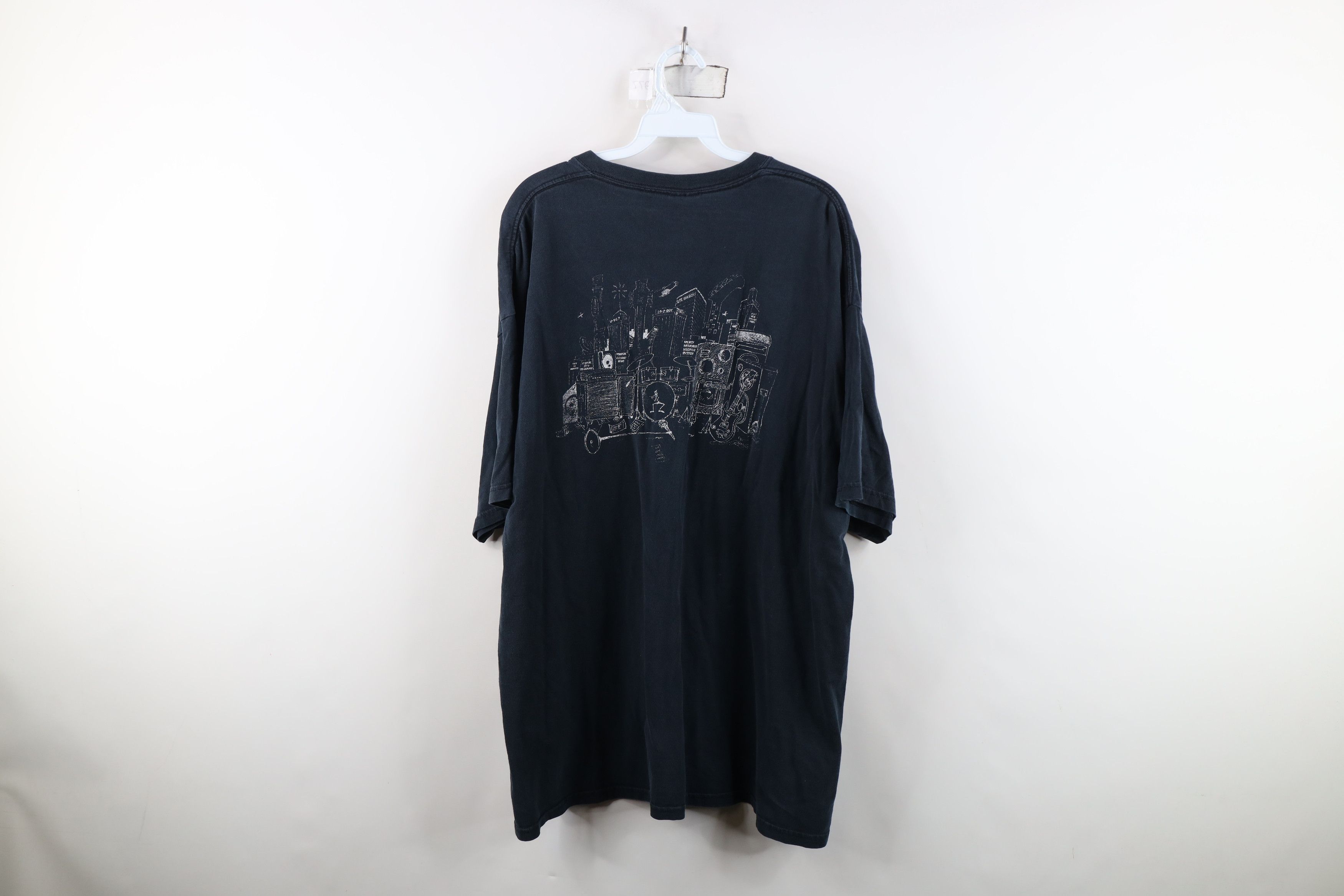 Vintage Vintage Streetwear River Raisin Nights Jazz Music T-Shirt Size US XXL / EU 58 / 5 - 14 Thumbnail