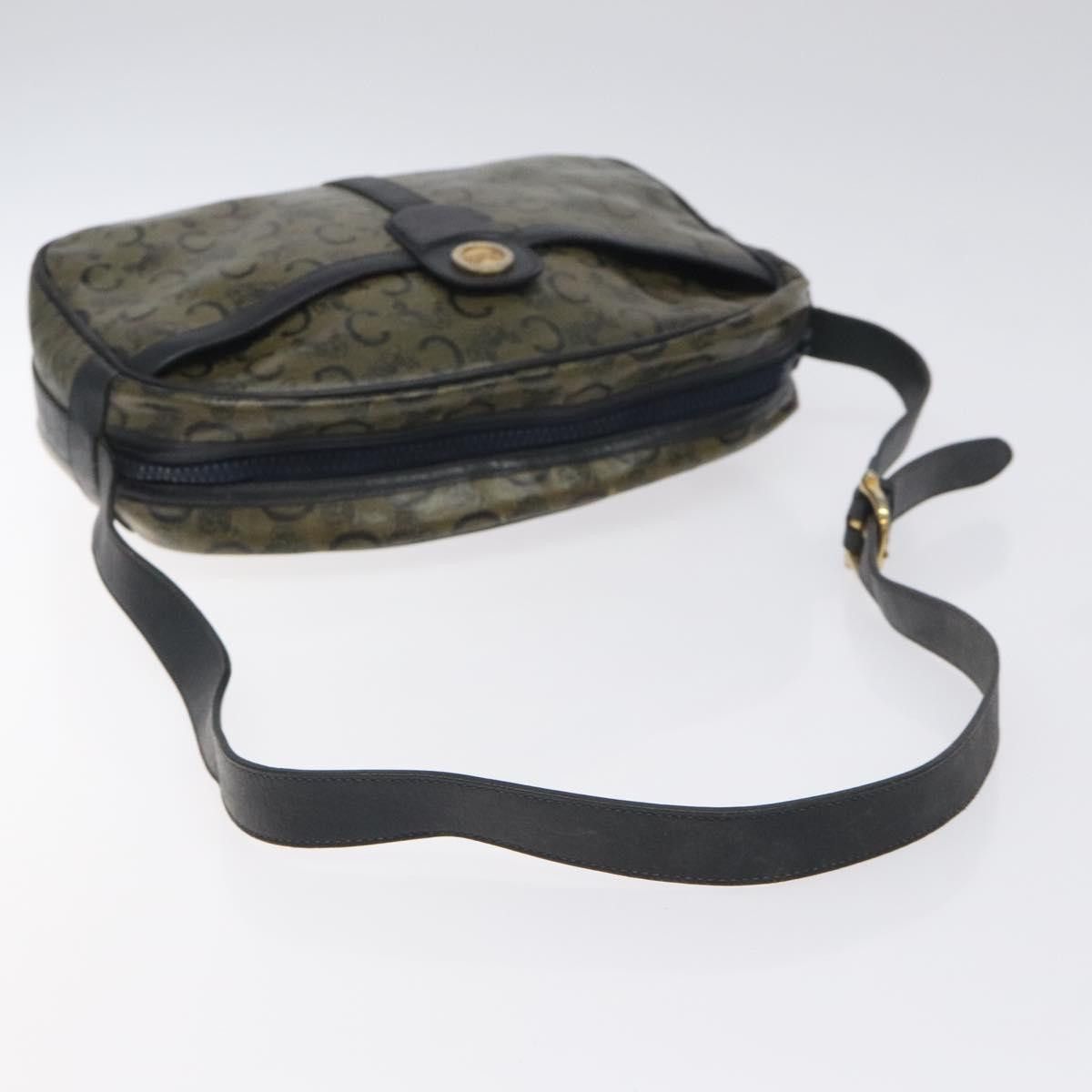 Celine CELINE C Sulky Shoulder Bag Pvc Navy Gold Size ONE SIZE - 7 Thumbnail