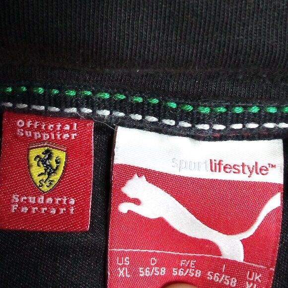 Puma Puma x Ferrari Zipper Hoodie Jacket Size US XL / EU 56 / 4 - 4 Thumbnail