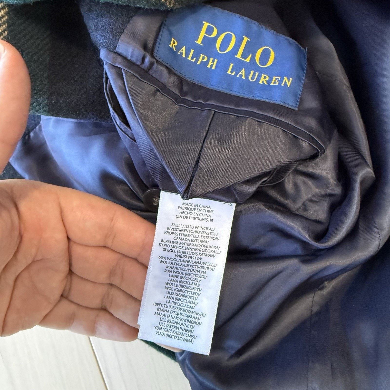 Polo Ralph Lauren Polo Ralph Lauren Blazer 40R Multicolor Tartan Plaid Wool Size 40R - 9 Thumbnail