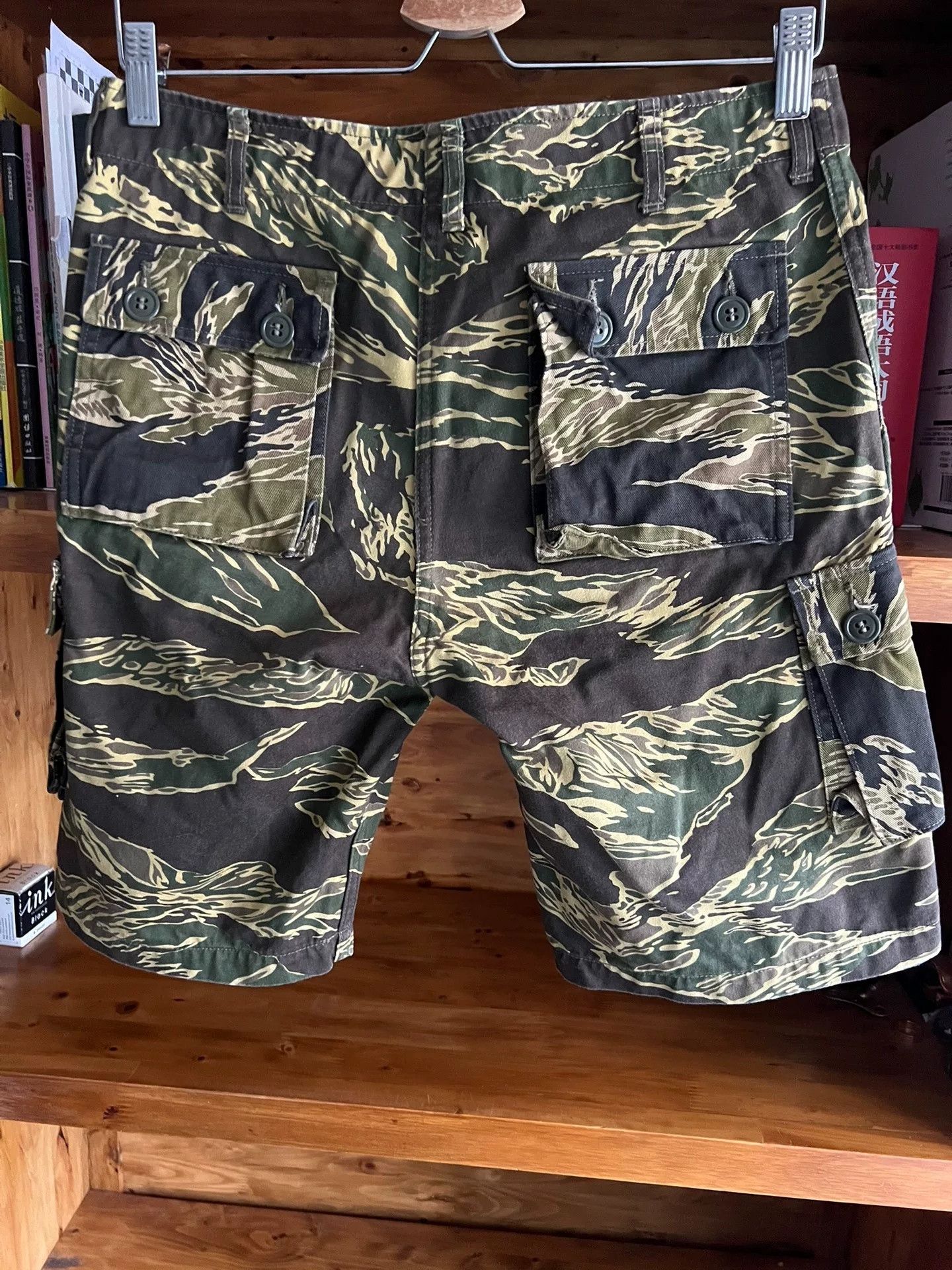 The Real McCoy's Camouflage Handmade Shorts Size US 40 / EU 56 - 6 Thumbnail