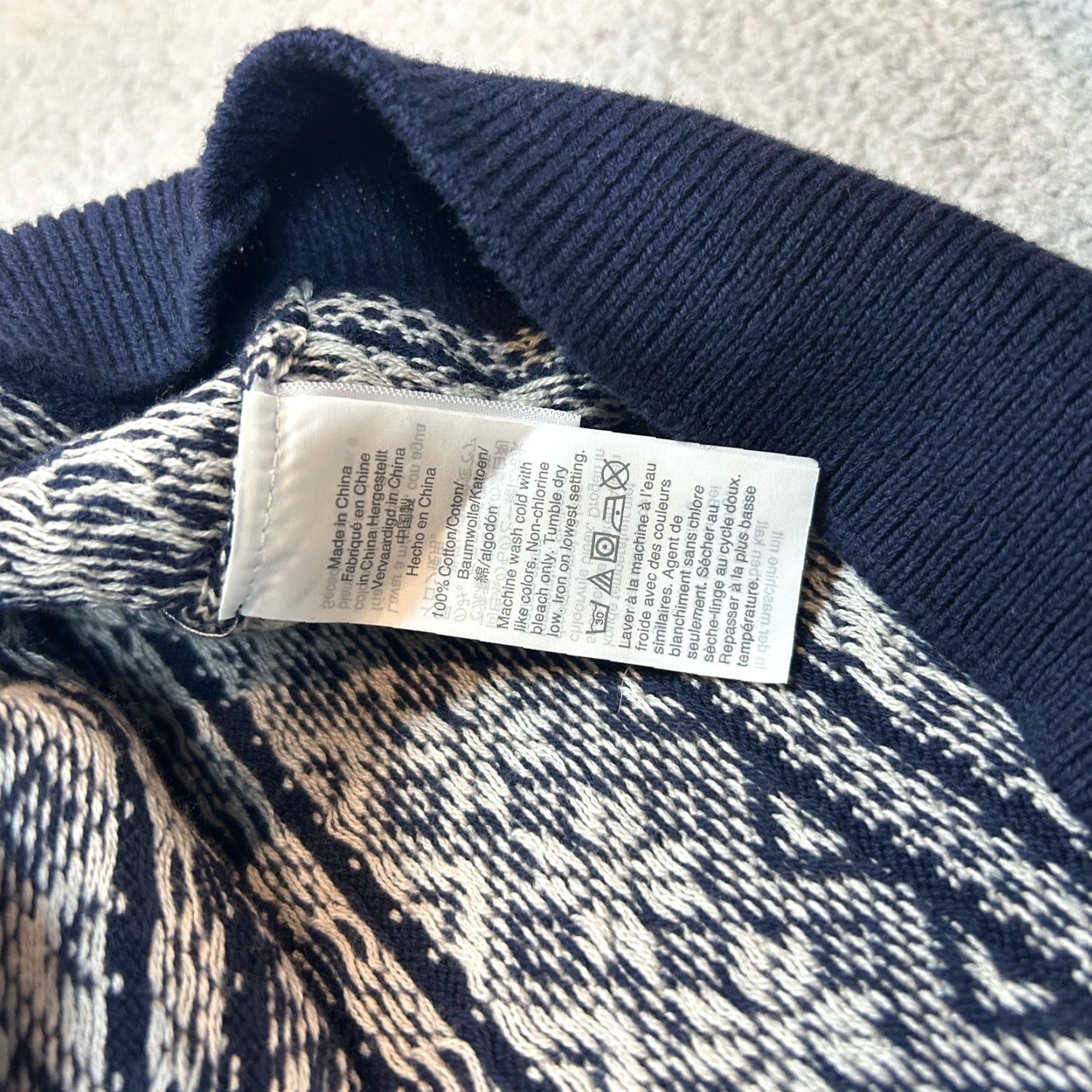 J.Crew J.CREW Crewneck Sweater 100% Cotton Navy L Long Sleeve Knit Pullover Casual Men Shirt Question? Size US L / EU 52-54 / 3 - 4 Thumbnail