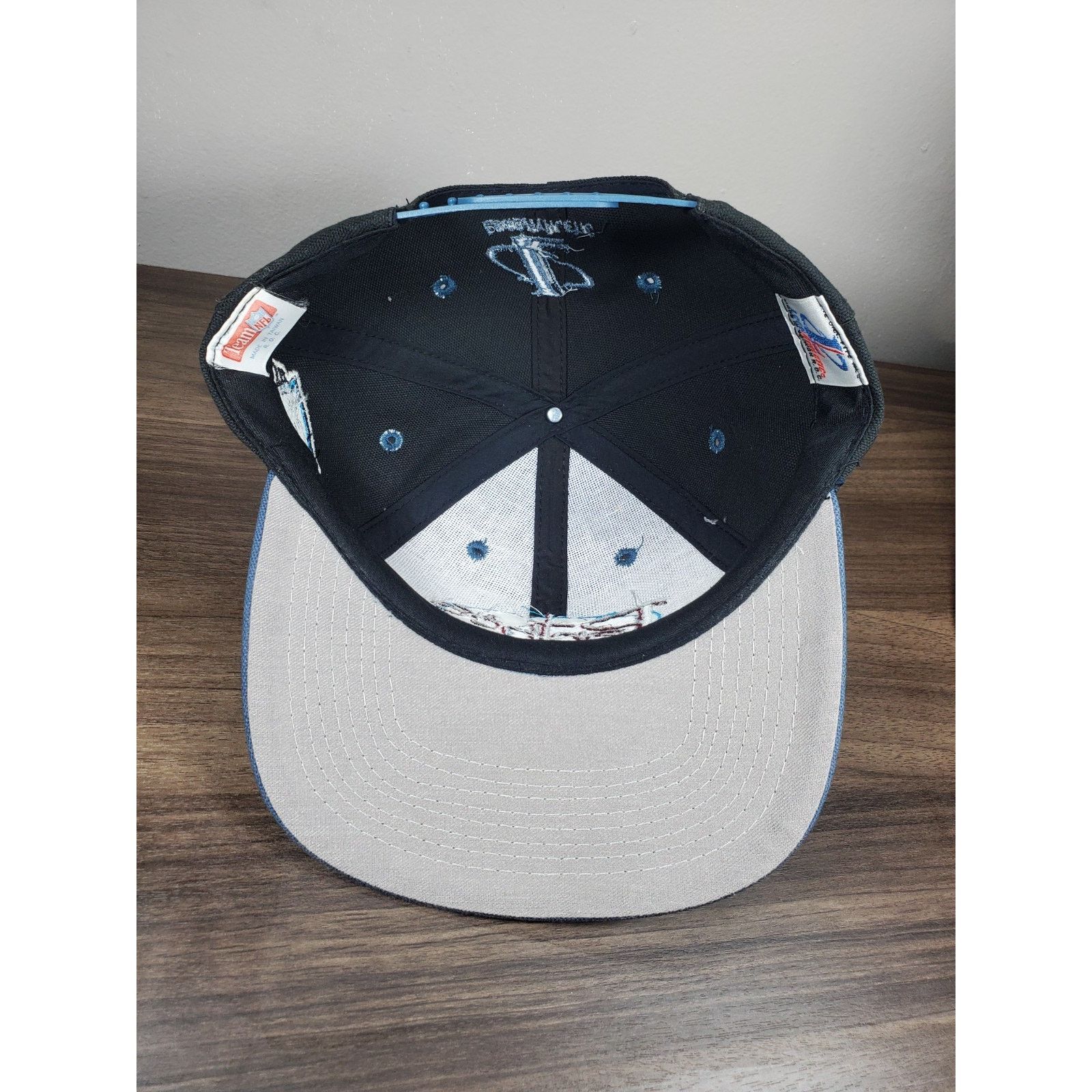 Logo Athletic × NFL RARE Vintage Carolina Panthers SnapBack Hat Team NFL 90s Size ONE SIZE - 8 Thumbnail