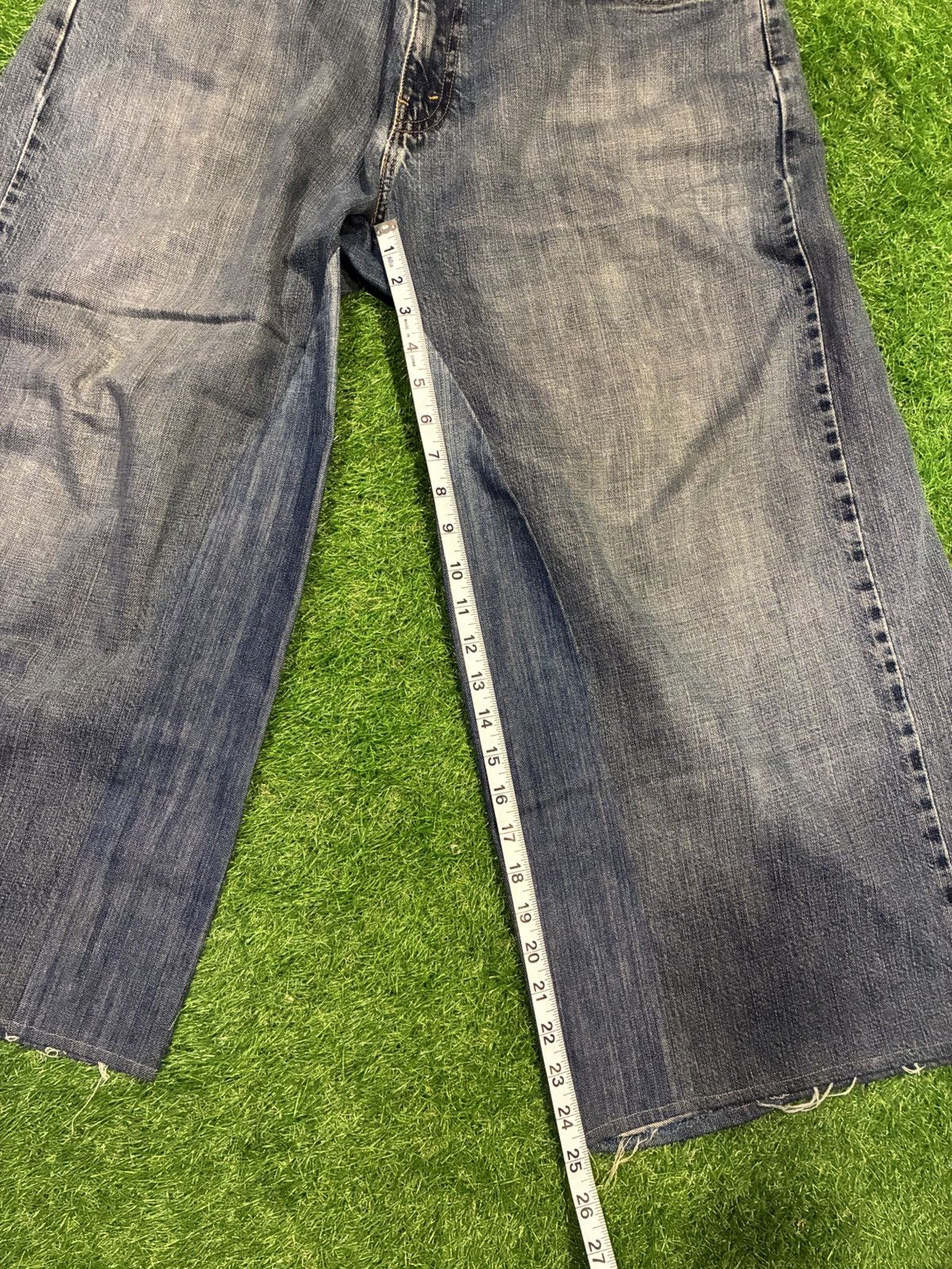 Levi's Custom Made Wide Leg Extreme Baggy Levis Denim Size US 34 / EU 50 - 9 Thumbnail