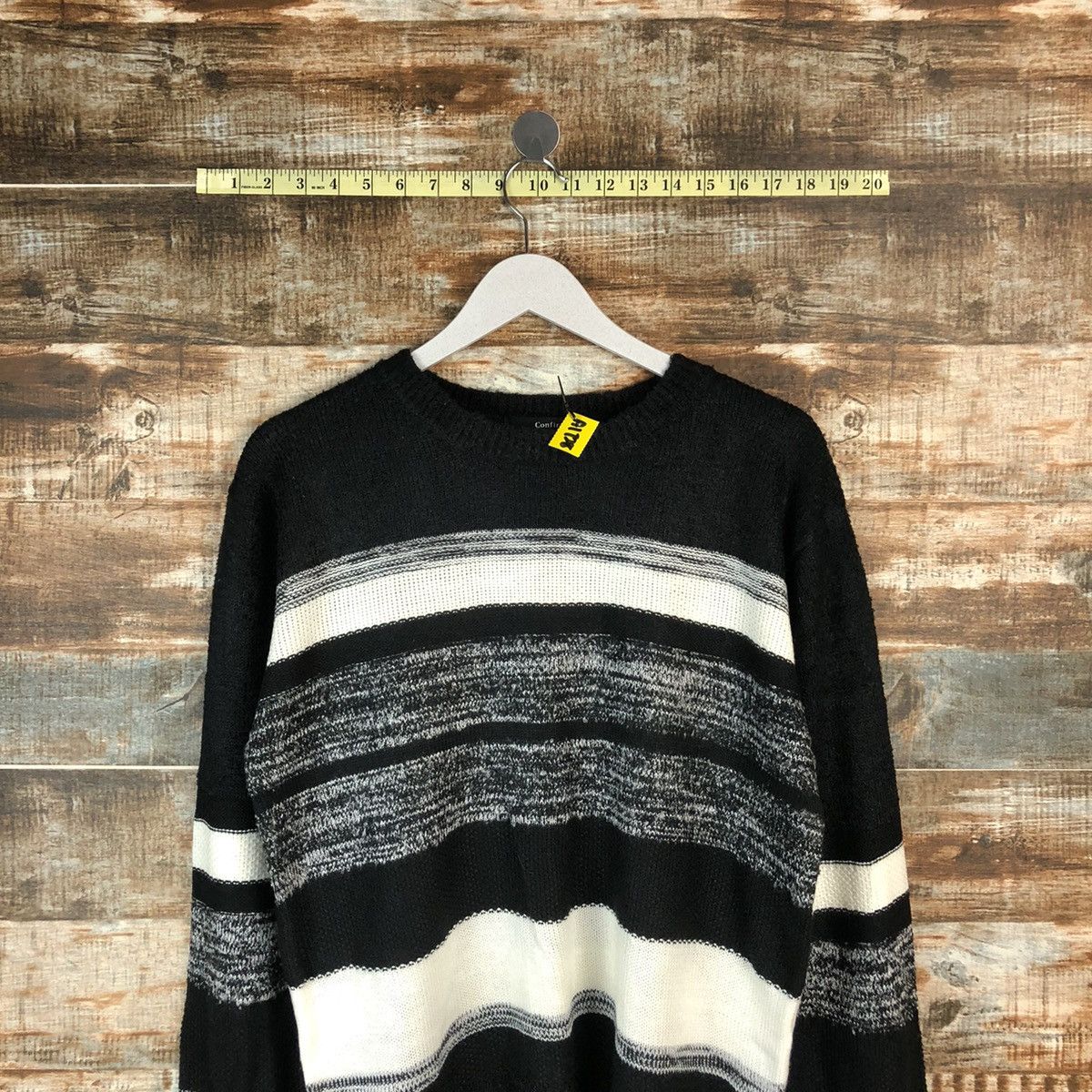 Homespun Knitwear × Japanese Brand Confirm Black Knitwear #A1728 Size US L / EU 52-54 / 3 - 2 Thumbnail