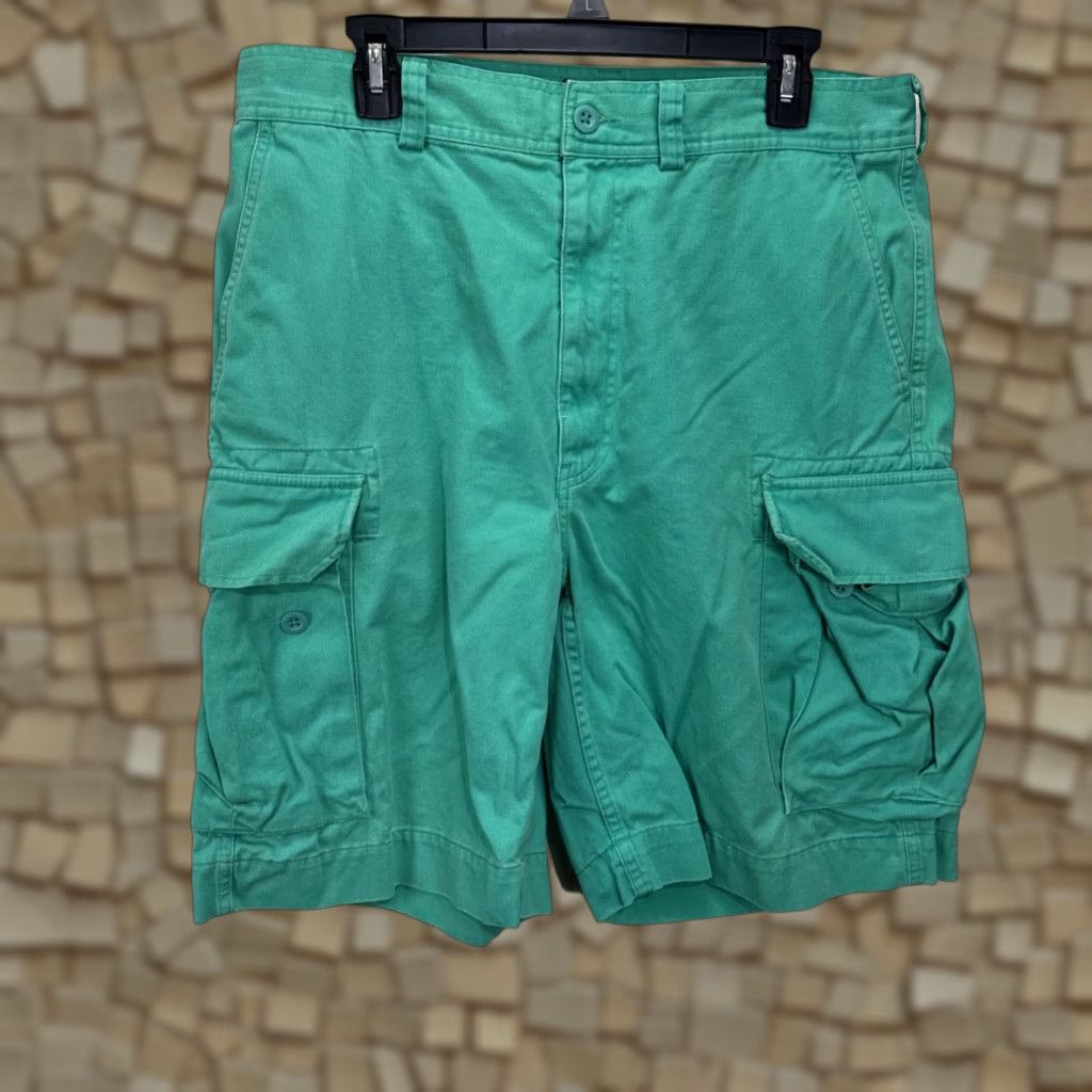 Polo Ralph Lauren Vintage Polo Ralph Lauren Cargo Shorts Men 35 Teal 90s Streetwear Casual Mid Rise Cotton Size US S / EU 44-46 / 1 - 1 Thumbnail