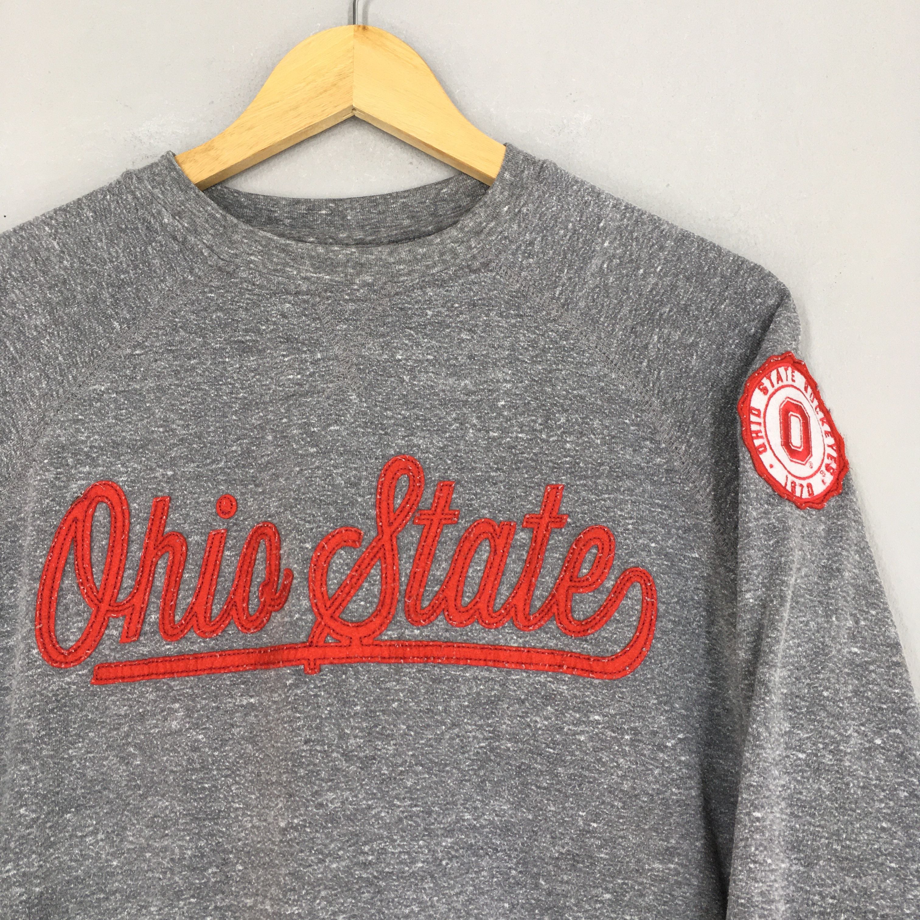 Vintage Vintage Ohio State Buckeyes Gray Sweater Large Size US L / EU 52-54 / 3 - 2 Thumbnail