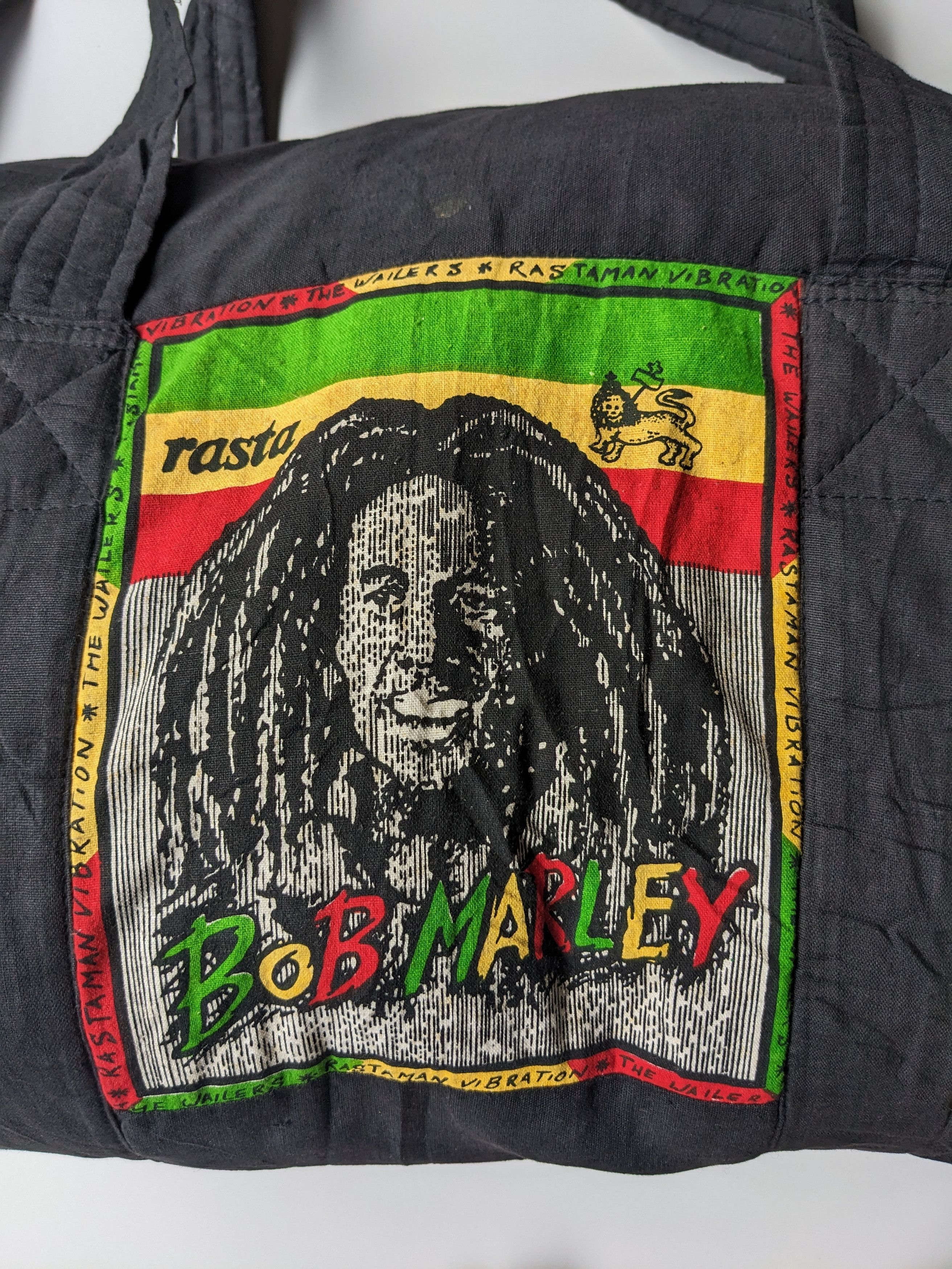Bob Marley Vintage 80s Bob Marley & The Wailers hemp travel bag Size ONE SIZE - 3 Thumbnail