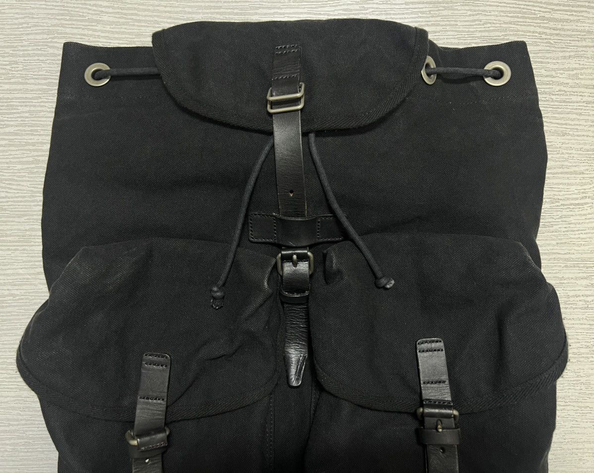 Dries Van Noten Dries Van Noten - Canvas Military Rucksack Backpack Size ONE SIZE - 5 Thumbnail