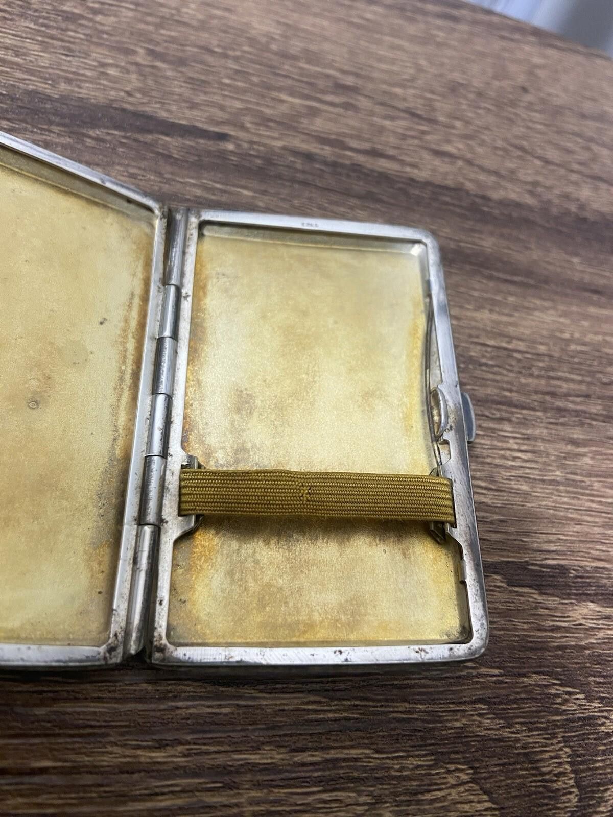 Other Shagreen EPNS plate faded blue-green stingray cigarette case Size ONE SIZE - 11 Thumbnail