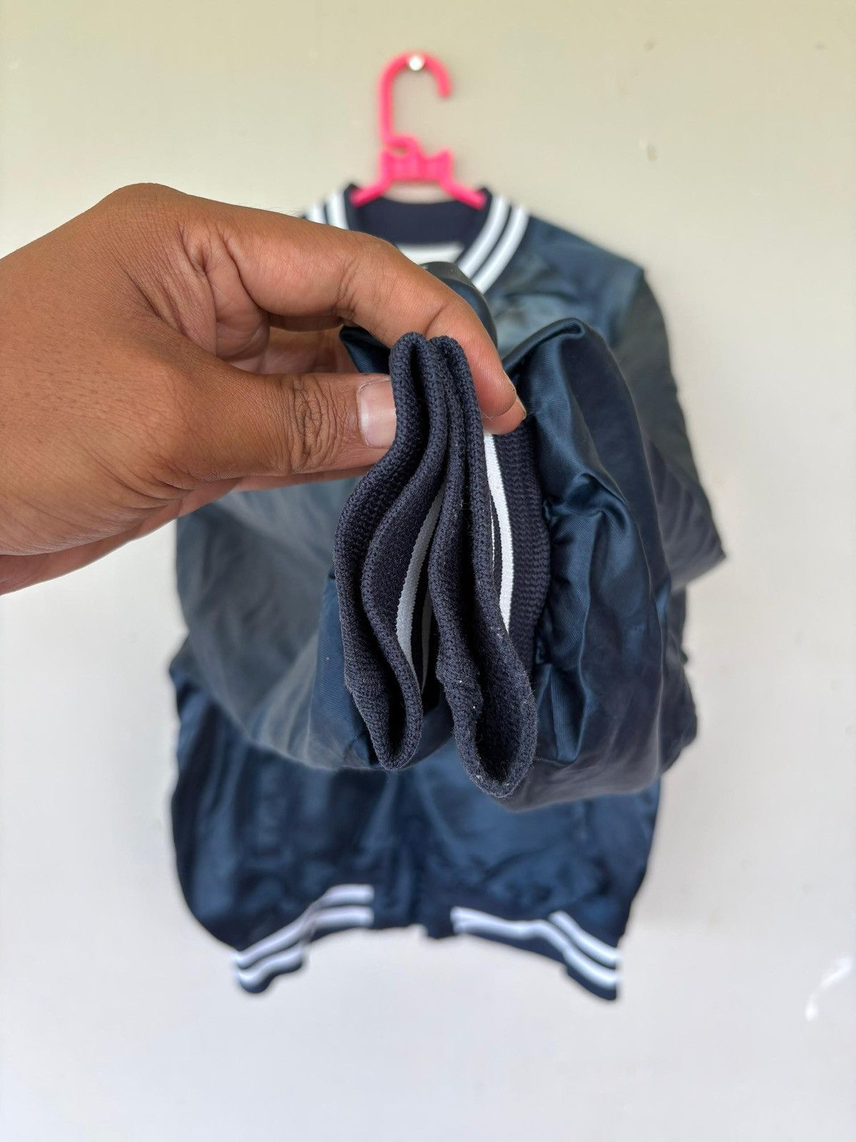 Chalk Line VTG 90's Chalk Line New York Yankess Bomba Jacket sun Faded Size US L / EU 52-54 / 3 - 4 Thumbnail