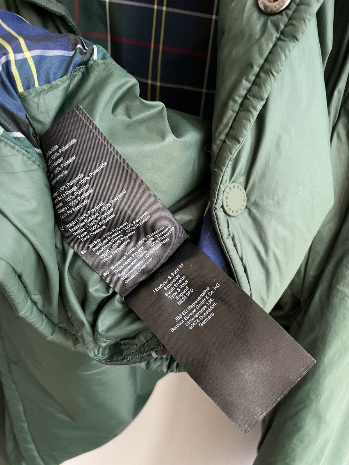 Barbour Barbour Quilted jacket Batbour Fenchurch Quilt Green Mens Size US M / EU 48-50 / 2 - 11 Thumbnail