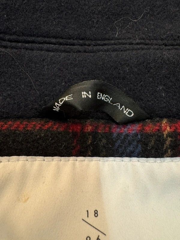 Original Montgomery Montgomery England London Duffle Wool Coat size 38 M Size M / US 6-8 / IT 42-44 - 12 Thumbnail