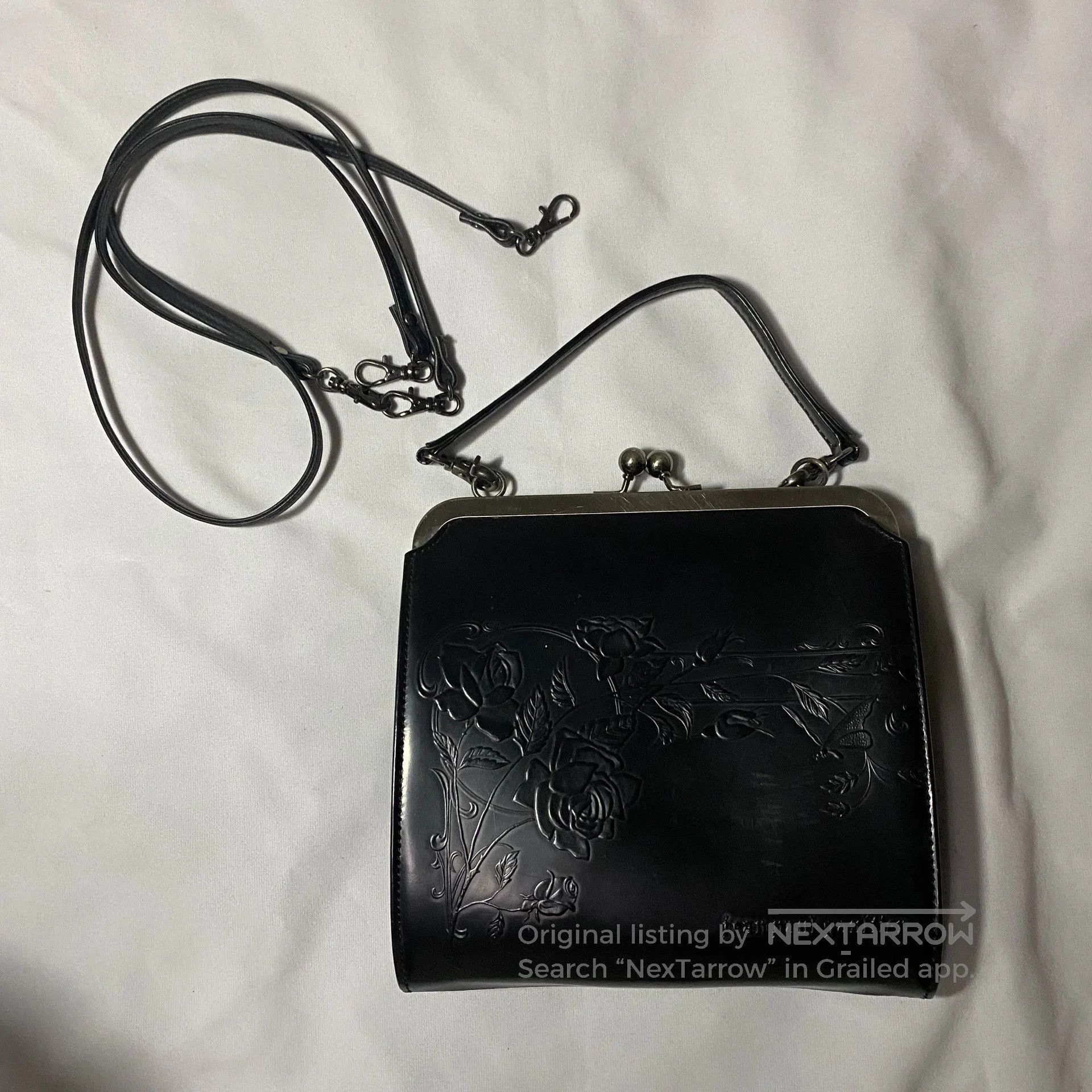 Jean Paul Gaultier Jean Paul Gaultier Gunflower Clutch Black. Size ONE SIZE - 1 Thumbnail