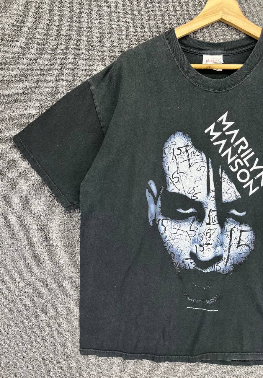 Marilyn Manson Vintage Marilyn Manson Punk Rock Band Tees T Shirts Size US XL / EU 56 / 4 - 3 Thumbnail