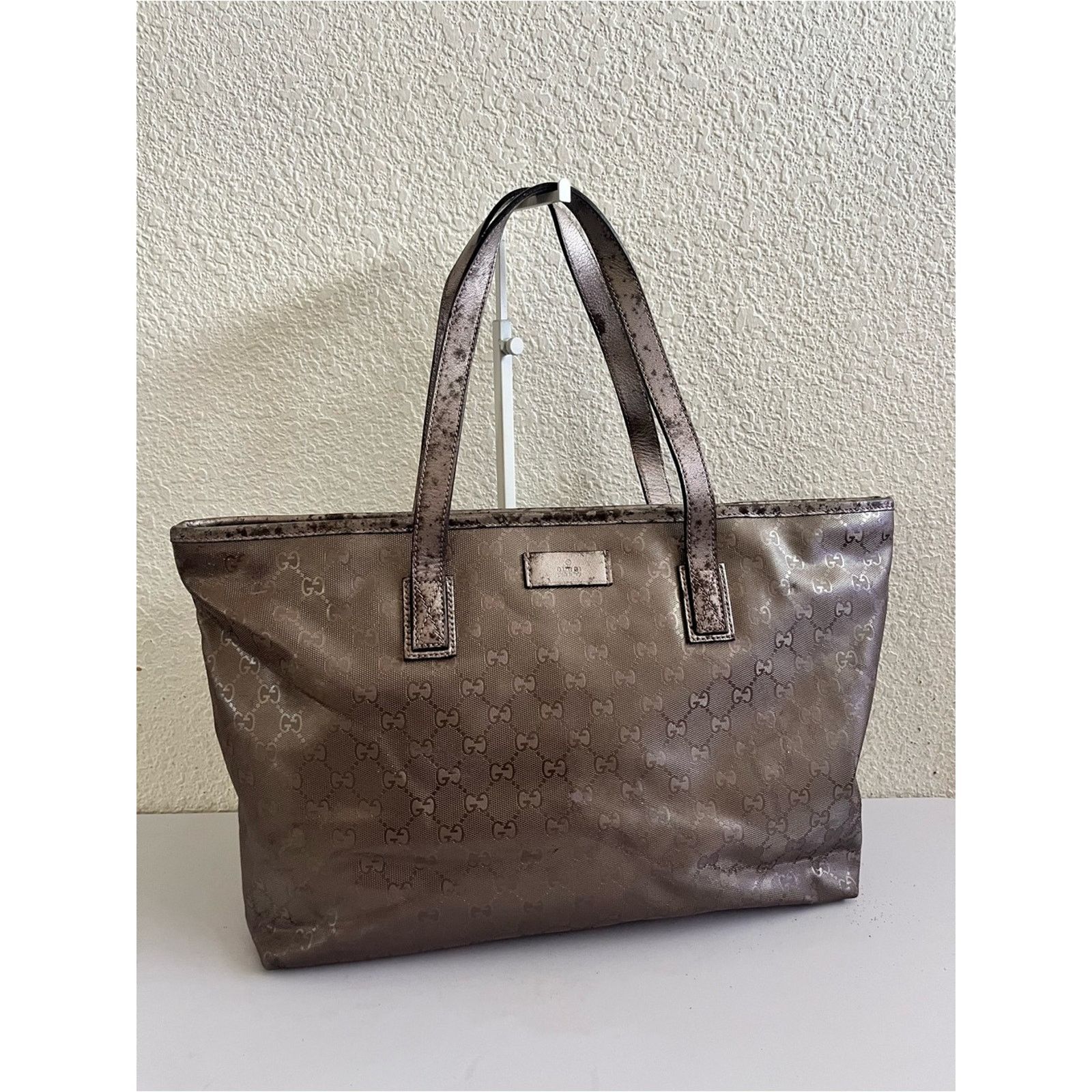 Gucci Gucci large gg bronze tote bag Size ONE SIZE - 1 Thumbnail