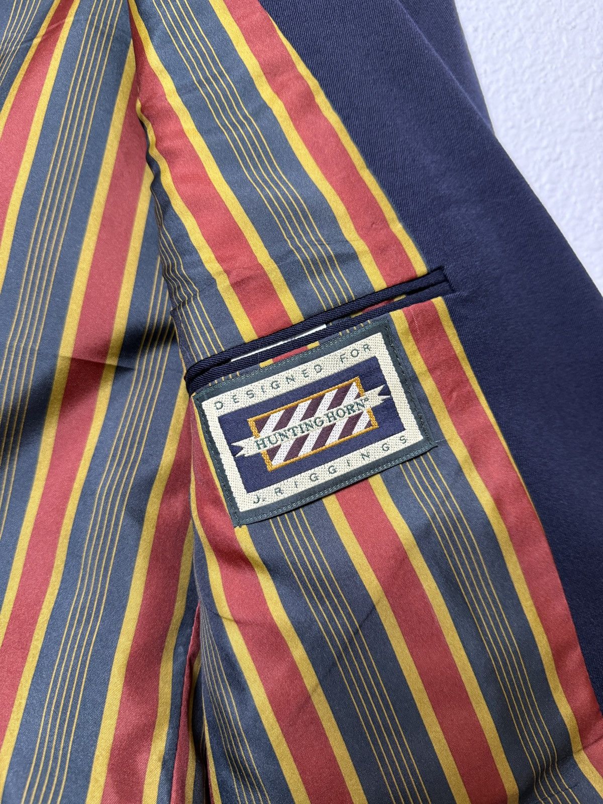 Other Hunting Horn J.Riggings vintage men’s navy blue blazer 40R Size 40R - 1 Thumbnail