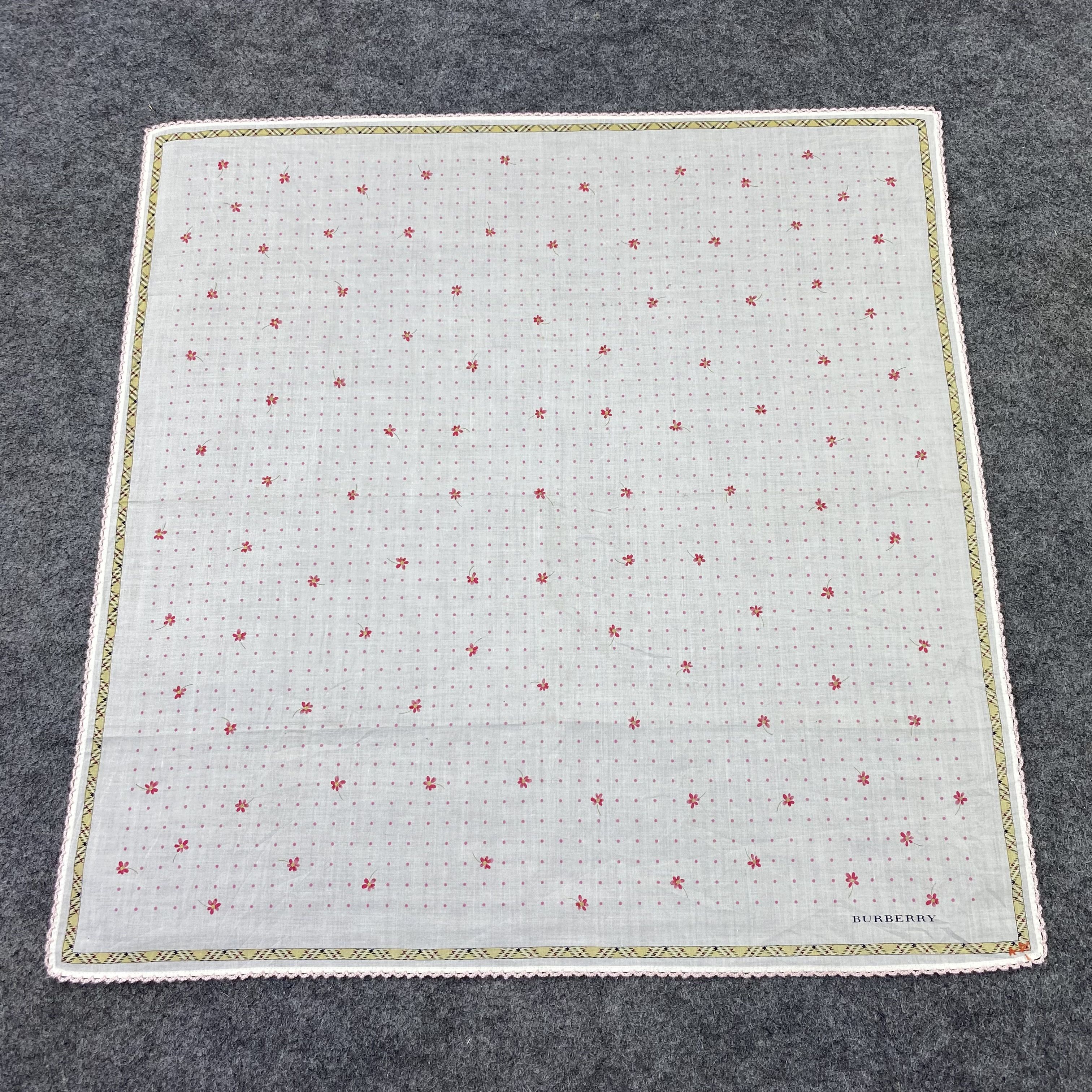 Burberry Burberry Handkerchief / Bandana / Neckerchief-B1178 Size ONE SIZE - 3 Thumbnail