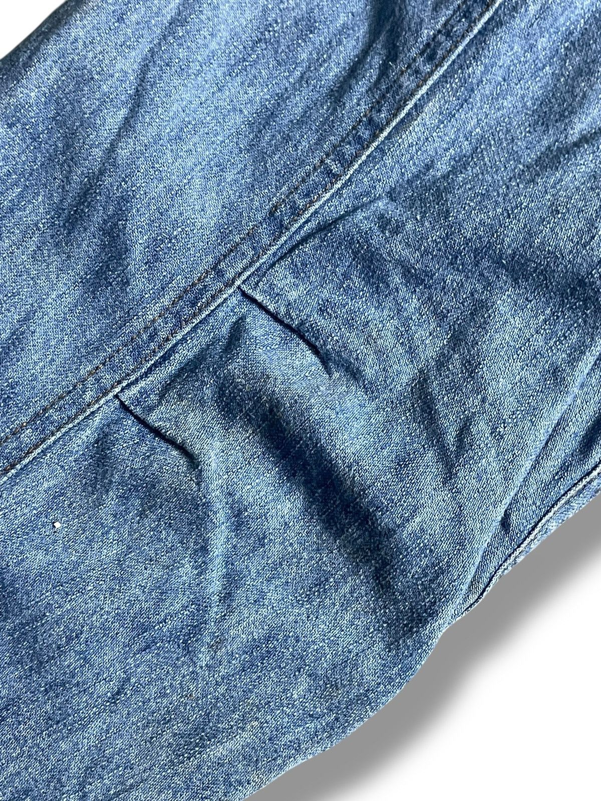 Japanese Brand × Vintage Lucky Strike Denim Bomber Jacket (25) Size US L / EU 52-54 / 3 - 6 Thumbnail