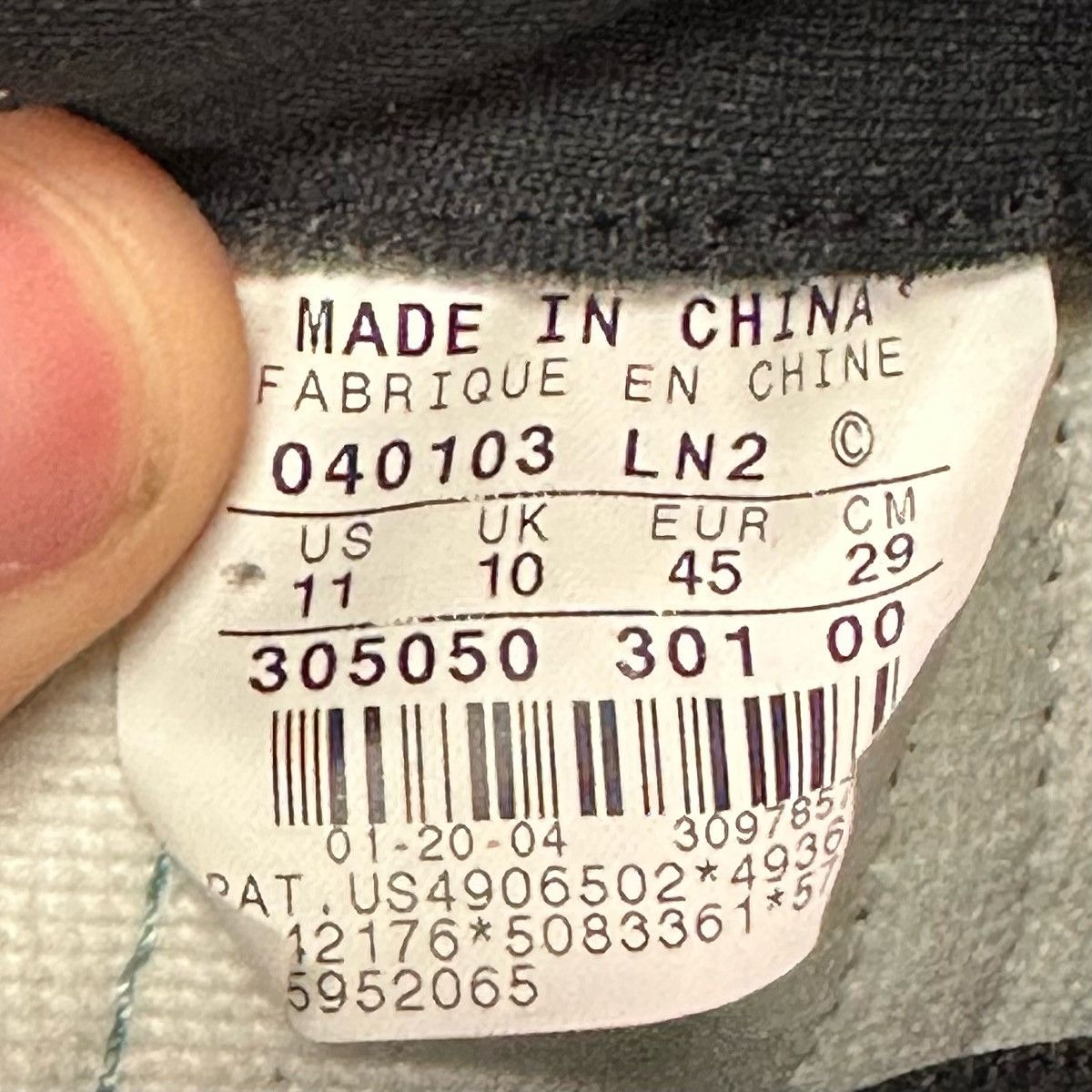 Nike Size 11 - Nike Dunk SB High Sea Crystal 305050-301 2004 Size US 11 / EU 44 - 6 Thumbnail