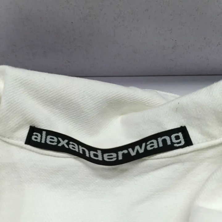 Alexander Wang Alexander Wang White Long Sleeve Jacket - Size XS / US 0-2 / IT 36-38 - 3 Thumbnail