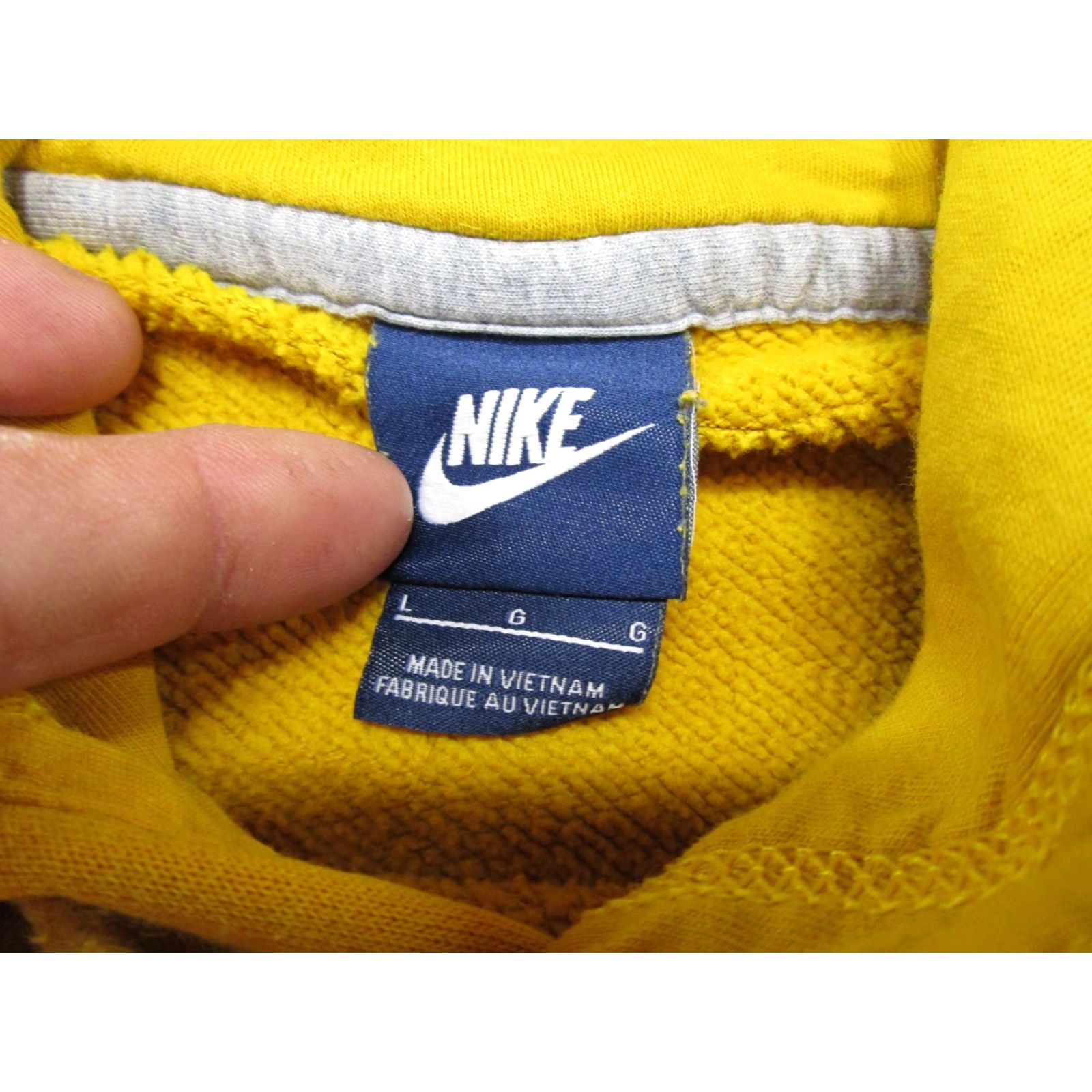 Nike Nike Hoodie Men's L Gold Swoosh Club Fleece University Size US L / EU 52-54 / 3 - 3 Thumbnail