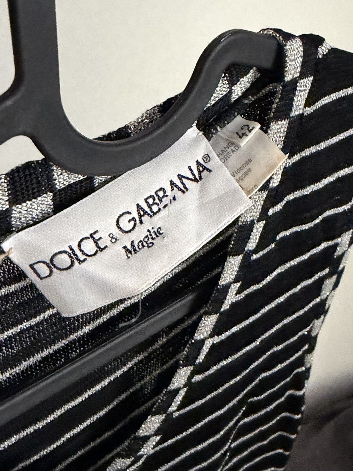 Dolce & Gabbana Vintage Dolce Gabbana Maglie Maxi Dress Size M / US 6-8 / IT 42-44 - 6 Thumbnail