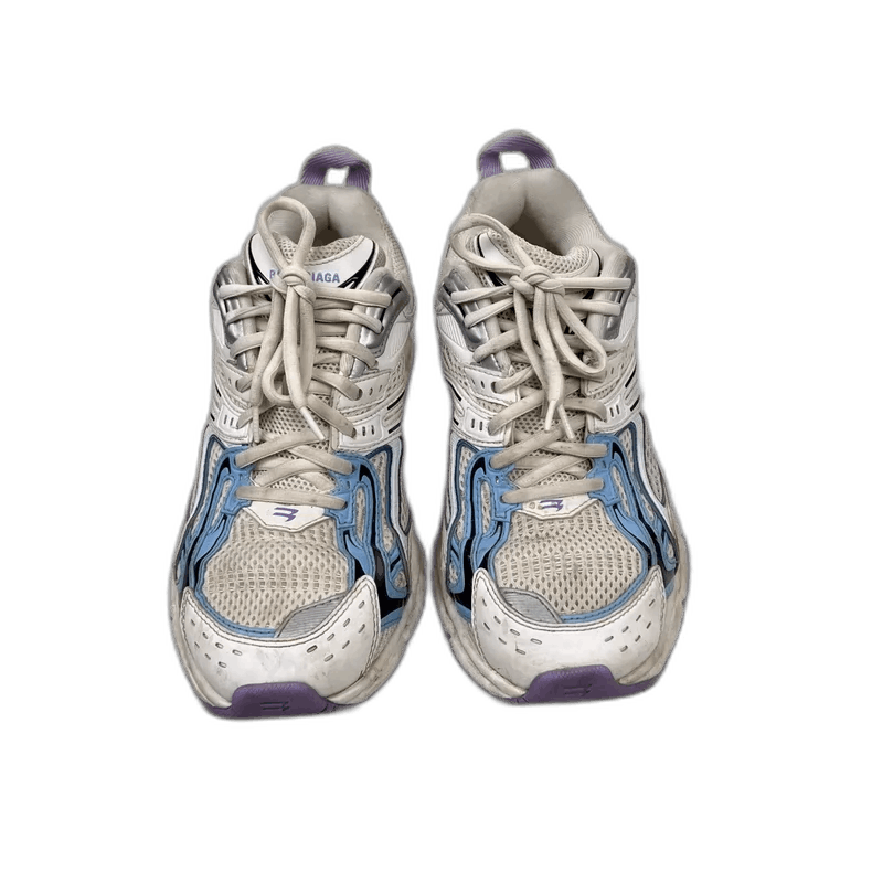 Balenciaga Balenciaga X-Pander Casual Shoes in White and Purple Size US 8 / EU 41 - 1 Thumbnail