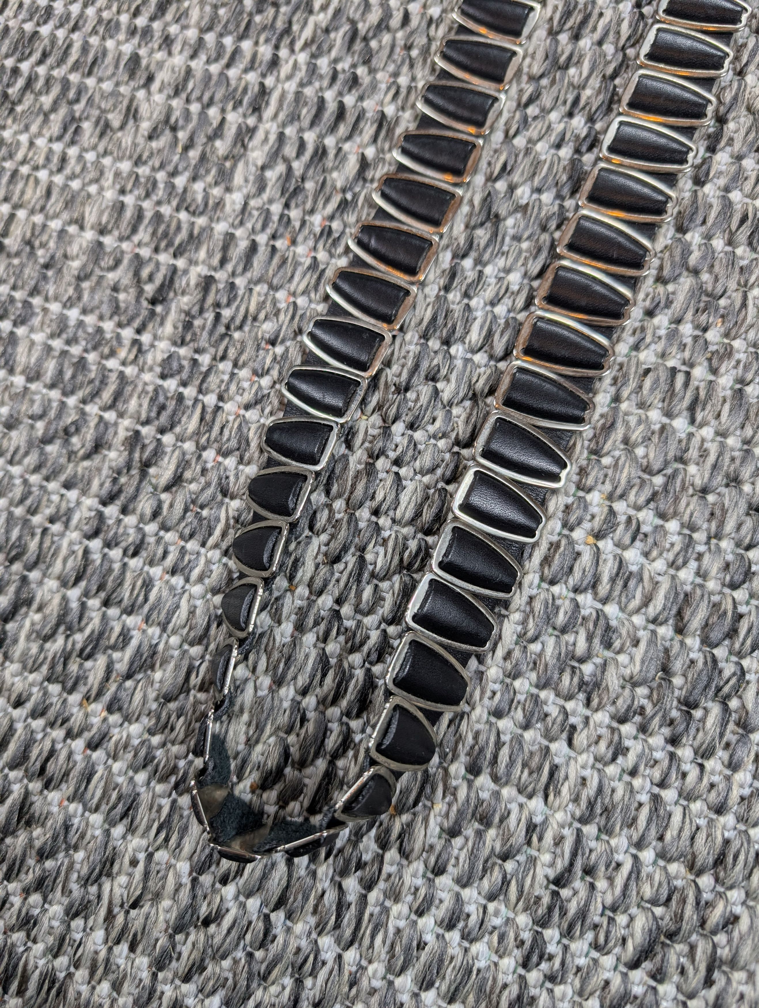 Balmain Balmain 2011 Hybrid Chain/Leather Roller Coaster Belt Size ONE SIZE - 4 Thumbnail