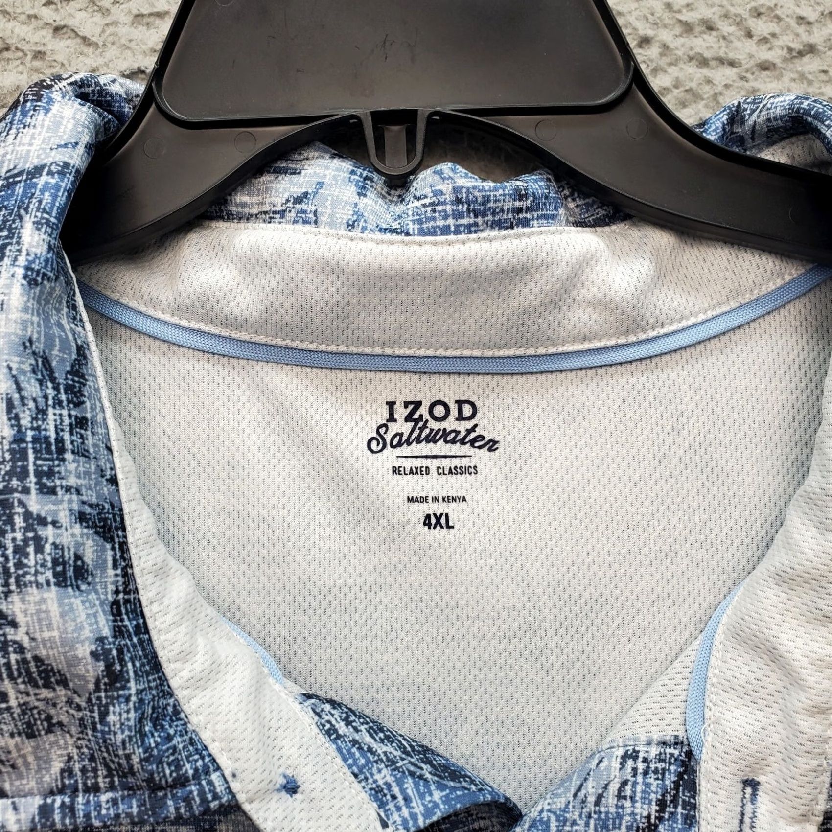 Izod IZOD Polo Shirt Mens 4XL Multi Tropical Relaxed Polo Shirt Mens 4XL Multicolor Tropical Print Chest Pocket Collared Relaxed Fit Mens XS-XL? Size US XXL / EU 58 / 5 - 4 Thumbnail