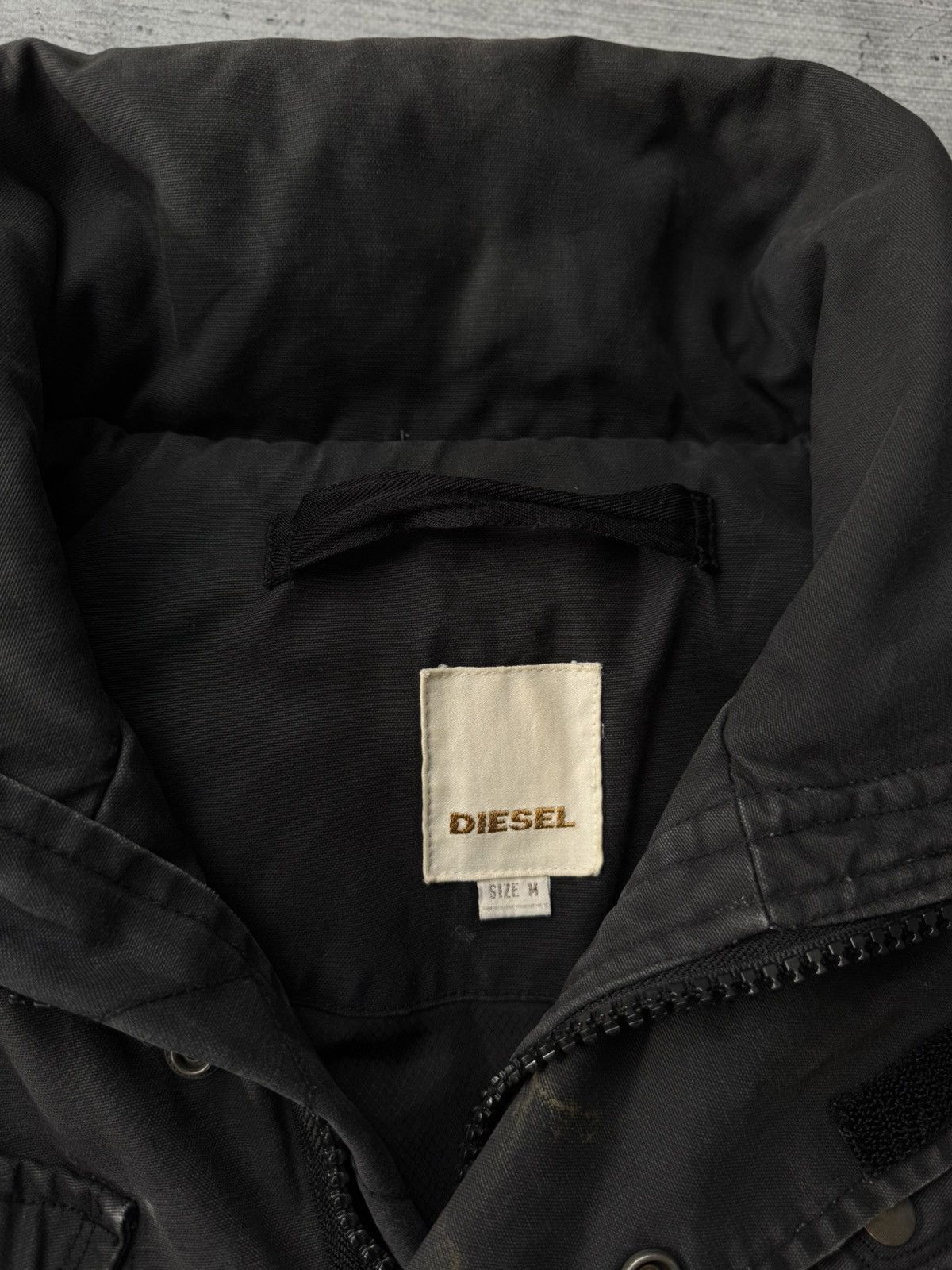 Diesel Vtg Diesel Distressed Multi Pocket Y2K Jacket Japanese style Size US M / EU 48-50 / 2 - 4 Thumbnail