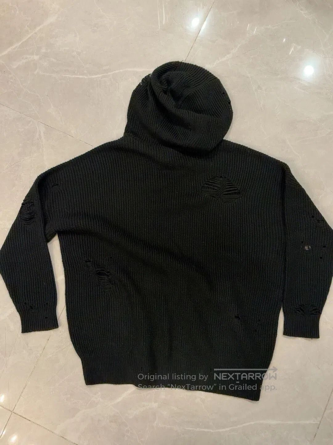 Neighborhood Neighborhood Savage Hoodie with Distressed Detail. Size US L / EU 52-54 / 3 - 2 Thumbnail