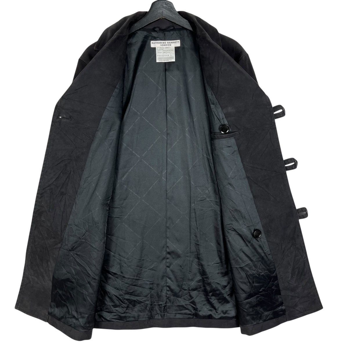 Designer × Katharine Hamnett London Katharine Hamnett Women Trench Coat Size L / US 10 / IT 46 - 6 Thumbnail