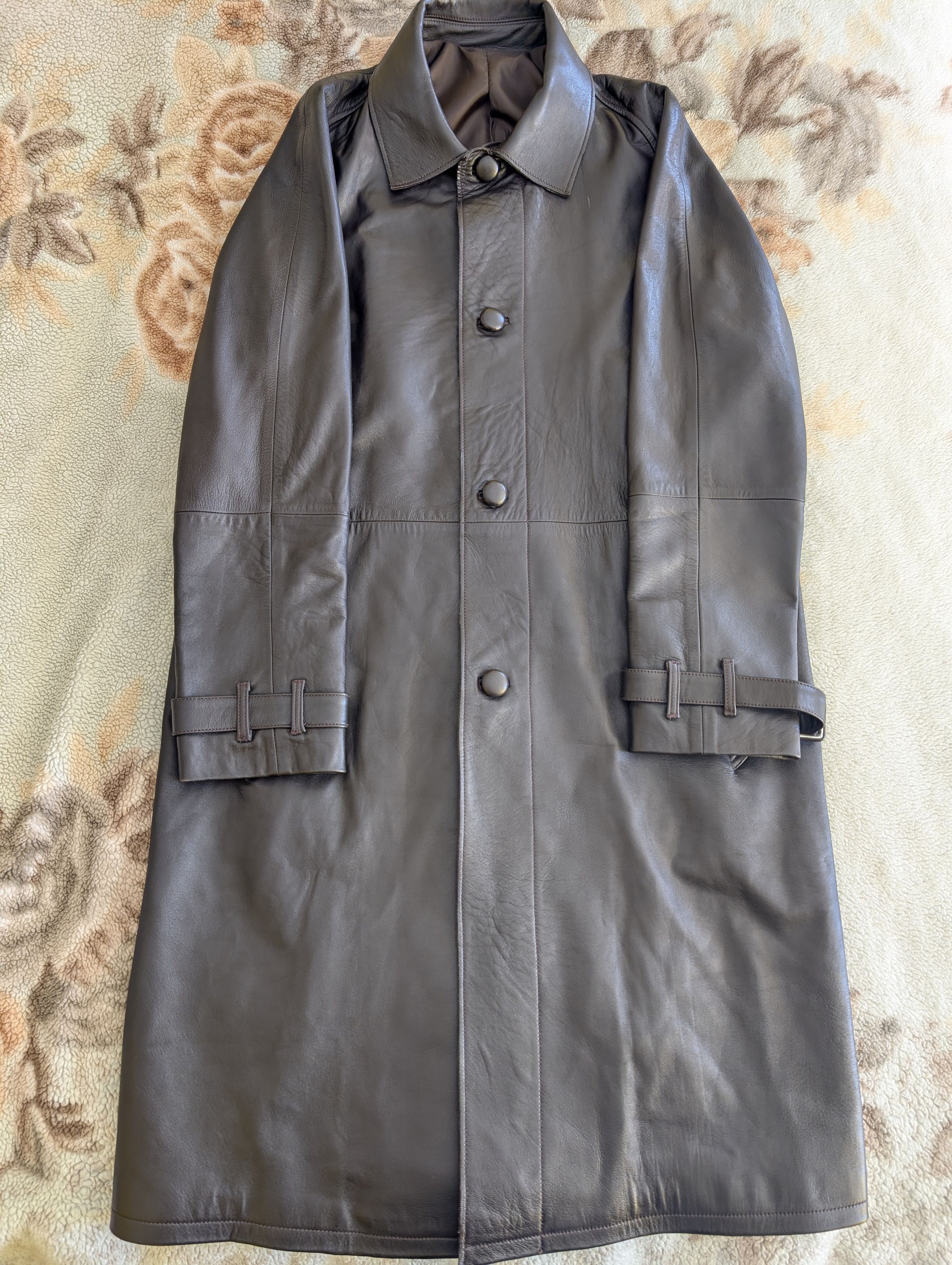 Leather Coat - Main Image