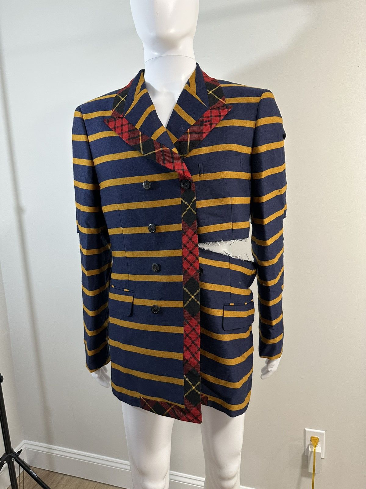 Comme des Garcons Comme Des Garçons Blazer Asymmetrical Size 40R - 12 Thumbnail
