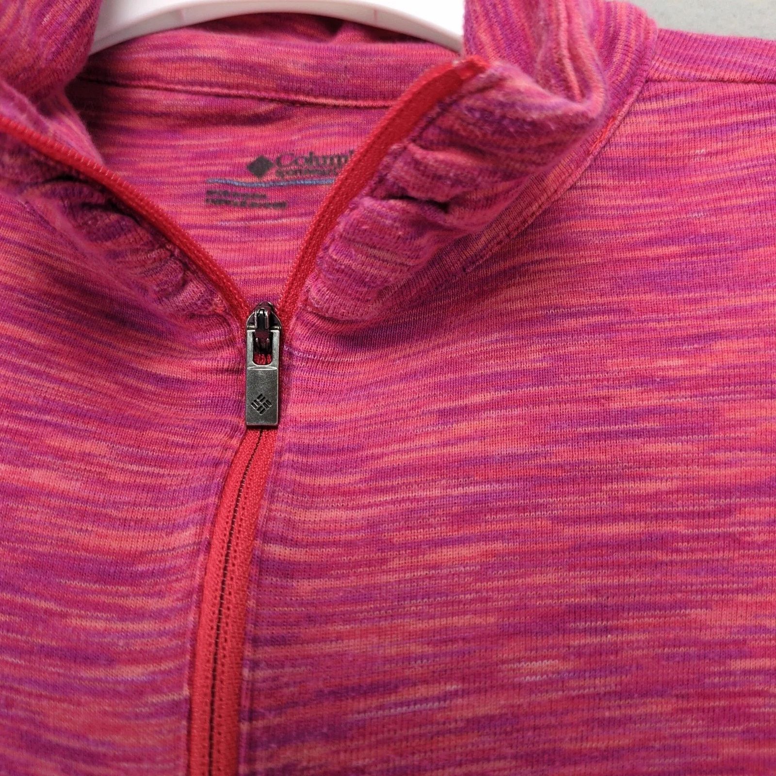 Columbia Columbia 1/4 Zip OuterSpaced Pink Pullover Womens M Long Slv Size M / US 6-8 / IT 42-44 - 10 Thumbnail