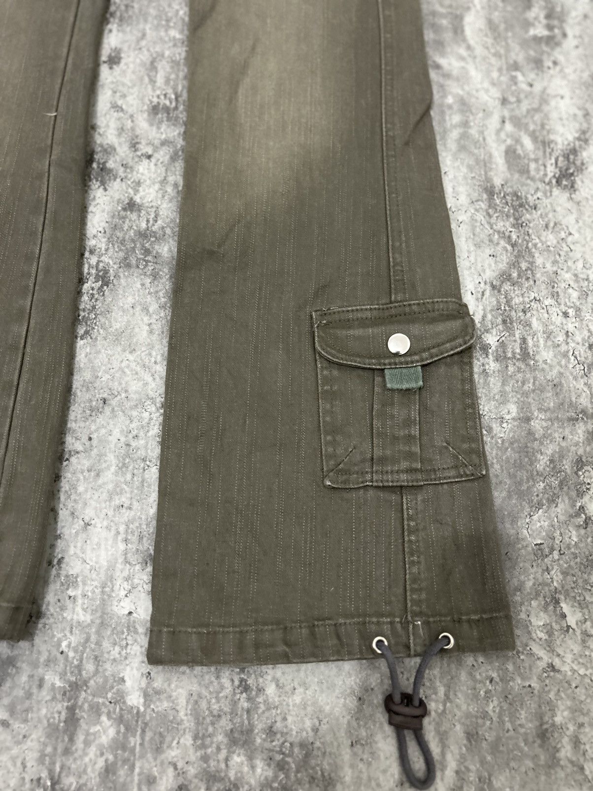 If Six Was Nine Japanese Brand Diva Multipocket Boot Cut cargo pans Size US 28 / EU 44 - 5 Thumbnail