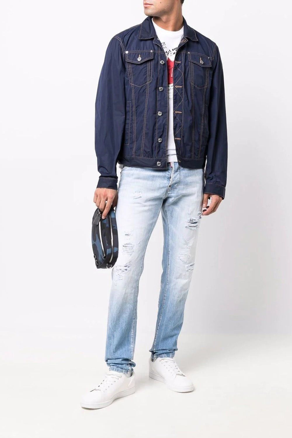 Dsquared2 DSQUARED2 Cool Guy Jeans Distressed - Size 46 Size US 30 / EU 46 - 2 Thumbnail
